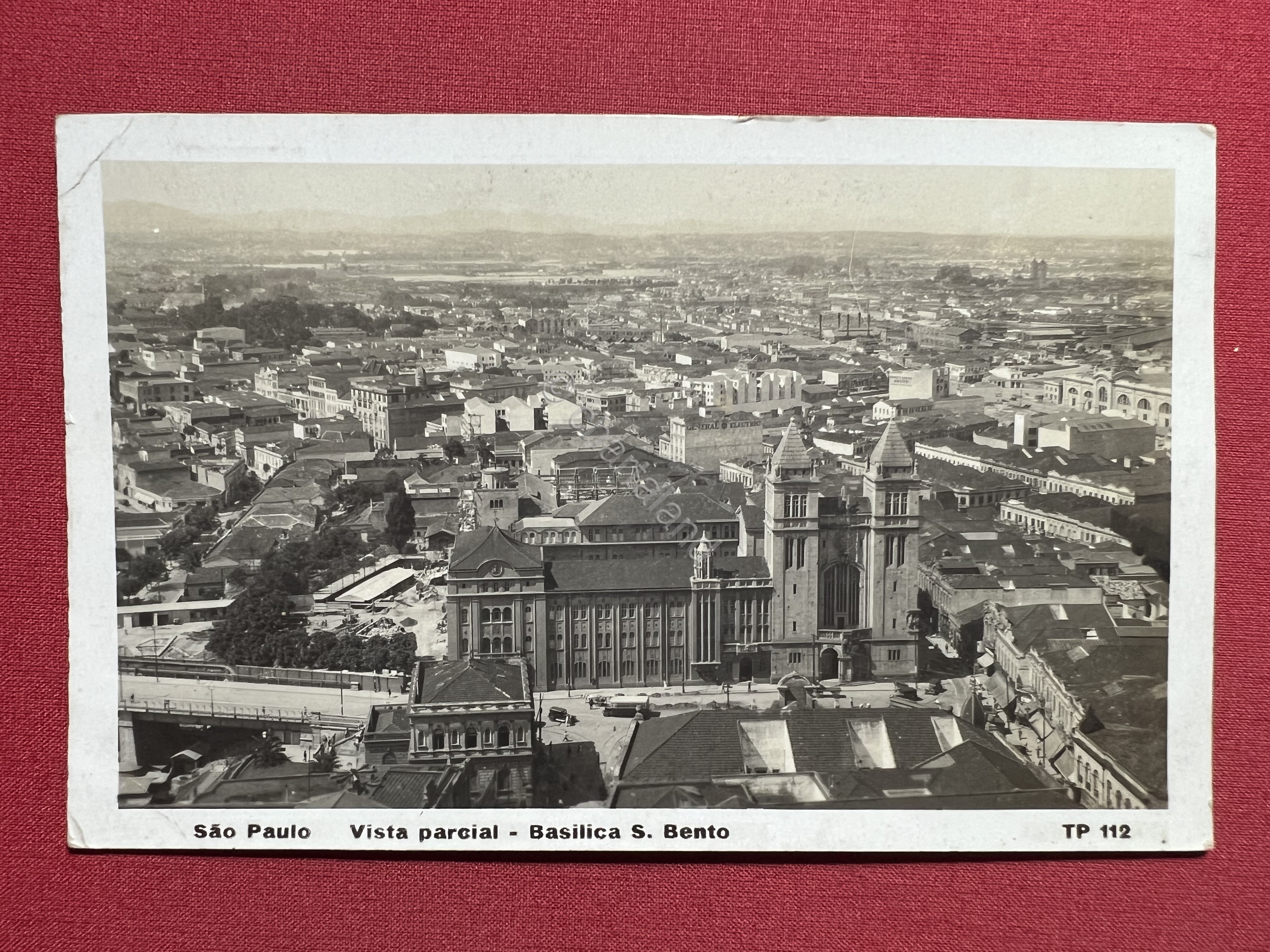 Cartolina - Sao Paulo - Vista Parcial - Basilica S. …