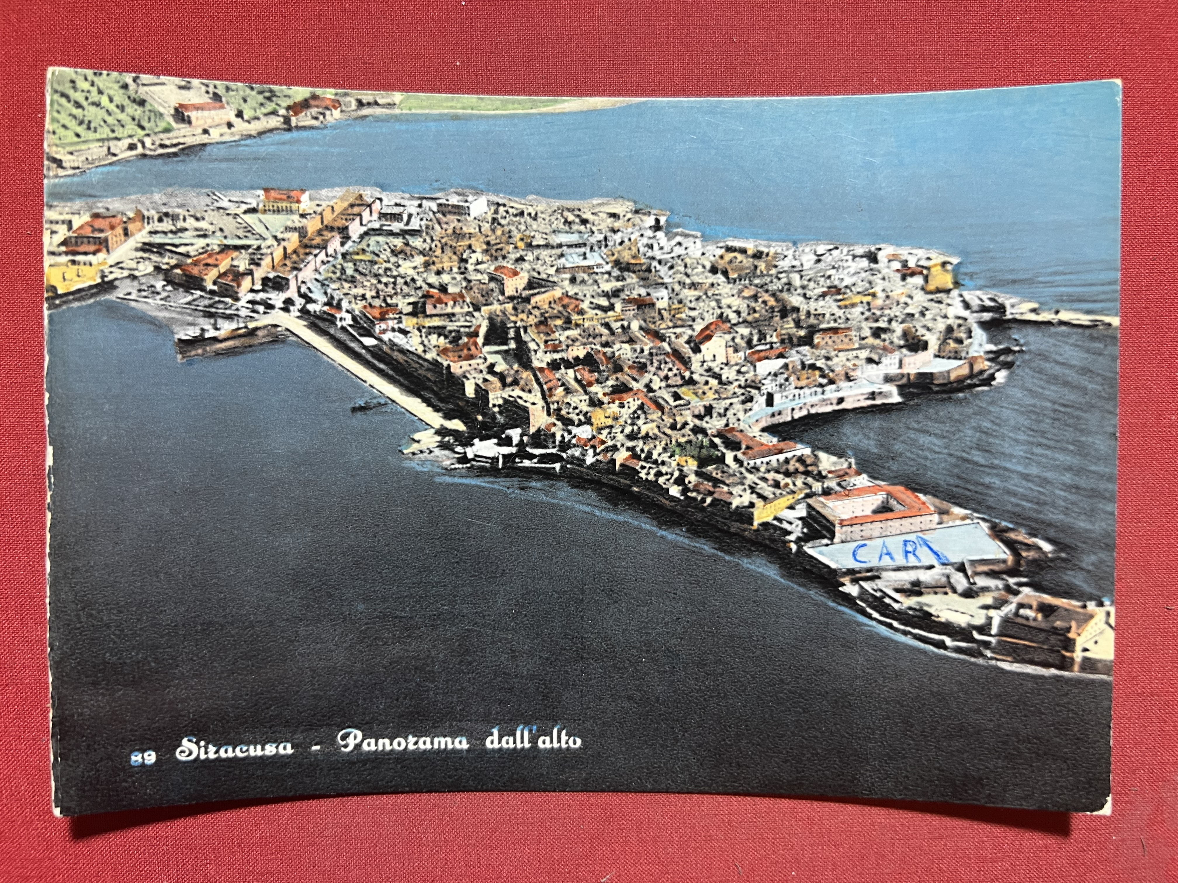 Cartolina - Siracusa - Panorama dall'Alto - 1962