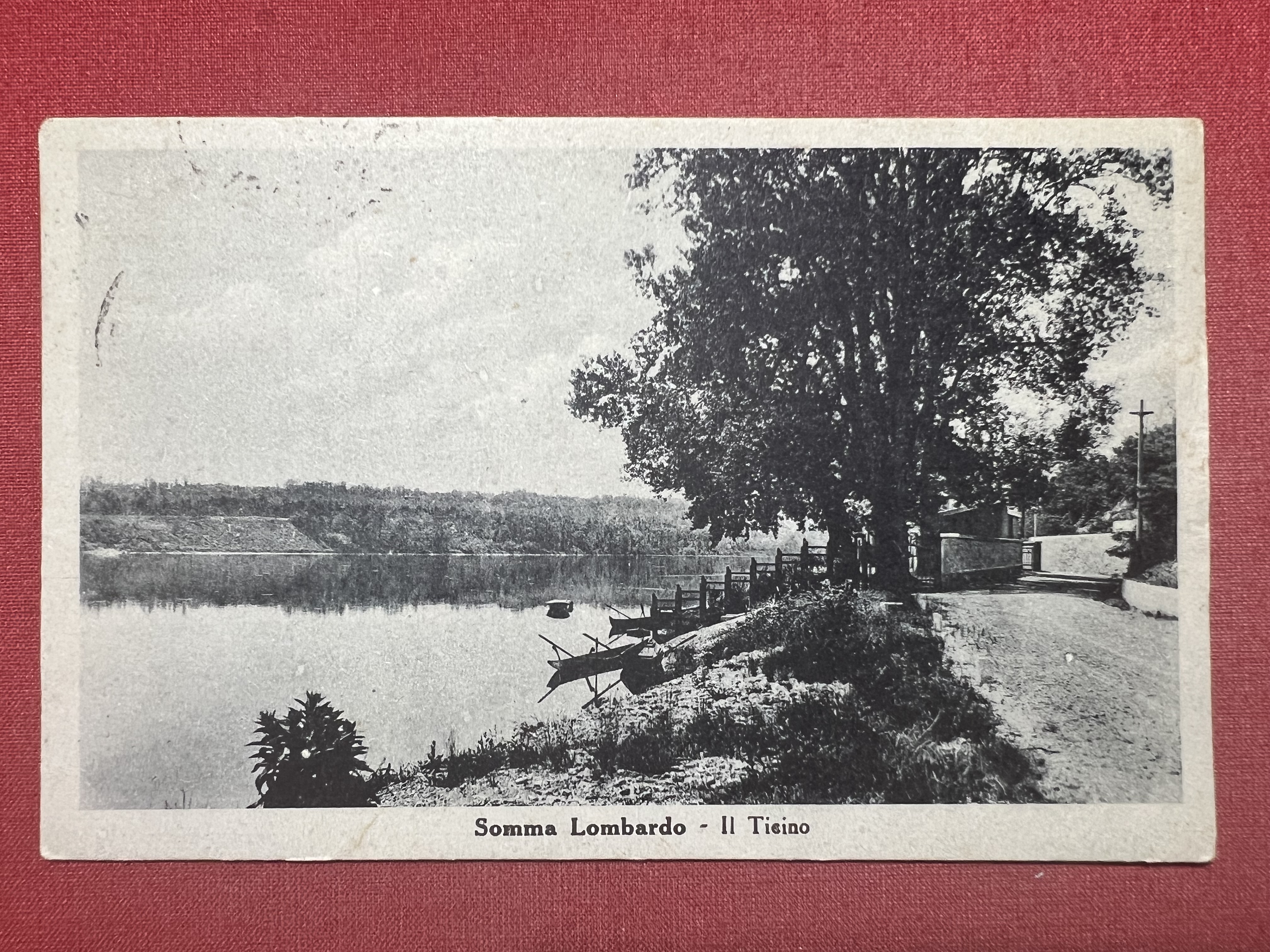 Cartolina - Somma Lombardo ( Varese ) - Il Ticino …