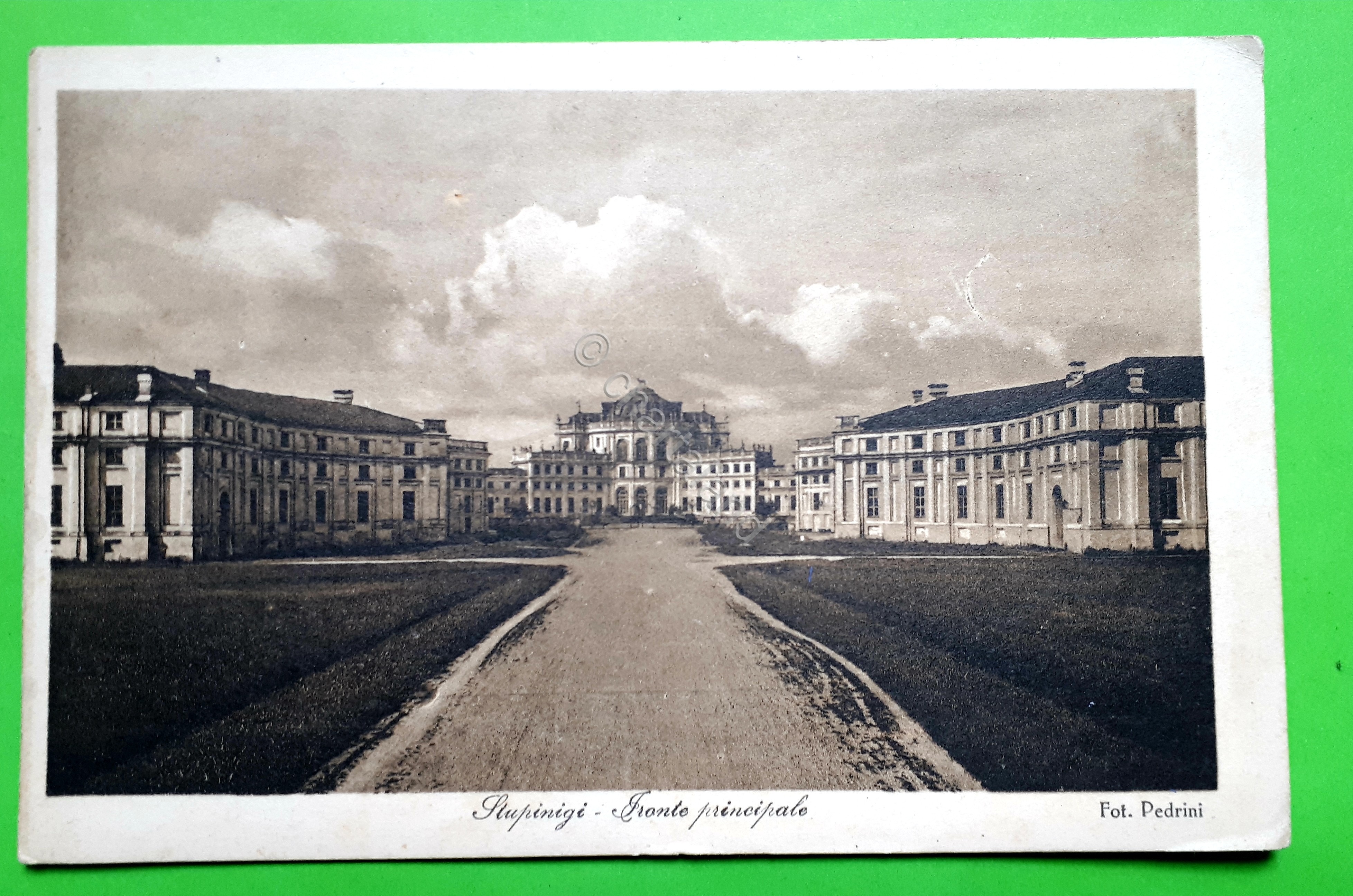 Cartolina - Stupinigi - Fronte principale - 1920 ca.