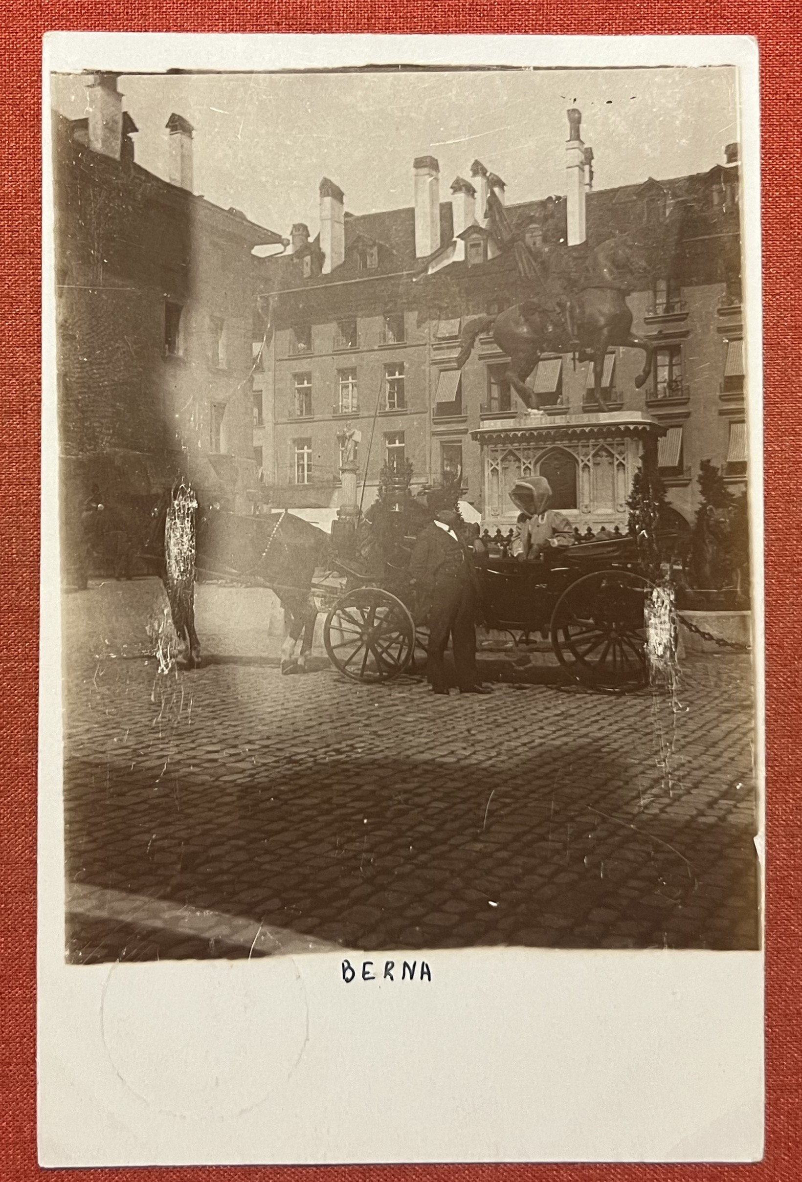 Cartolina - Svizzera - Berna - 1909