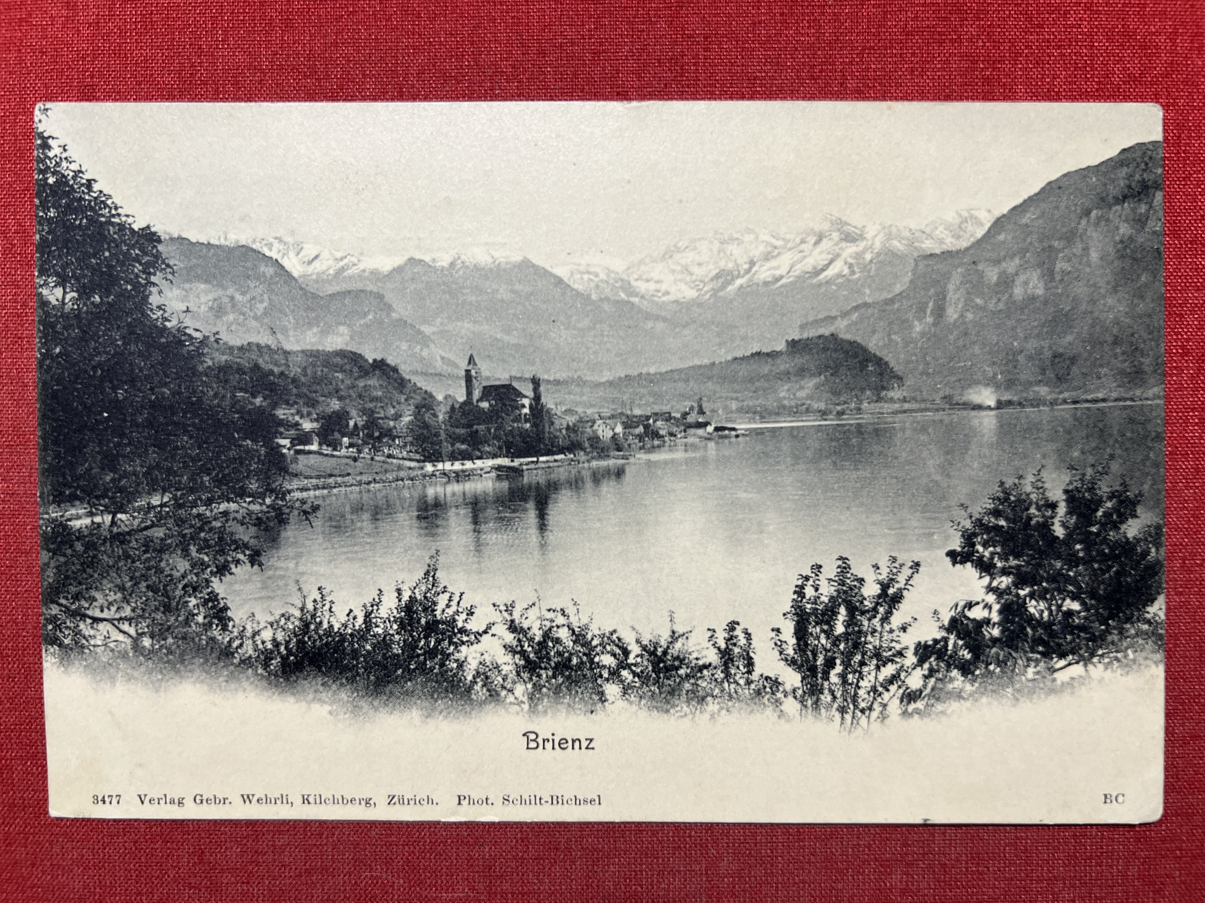 Cartolina - Svizzera - Brienz - 1903