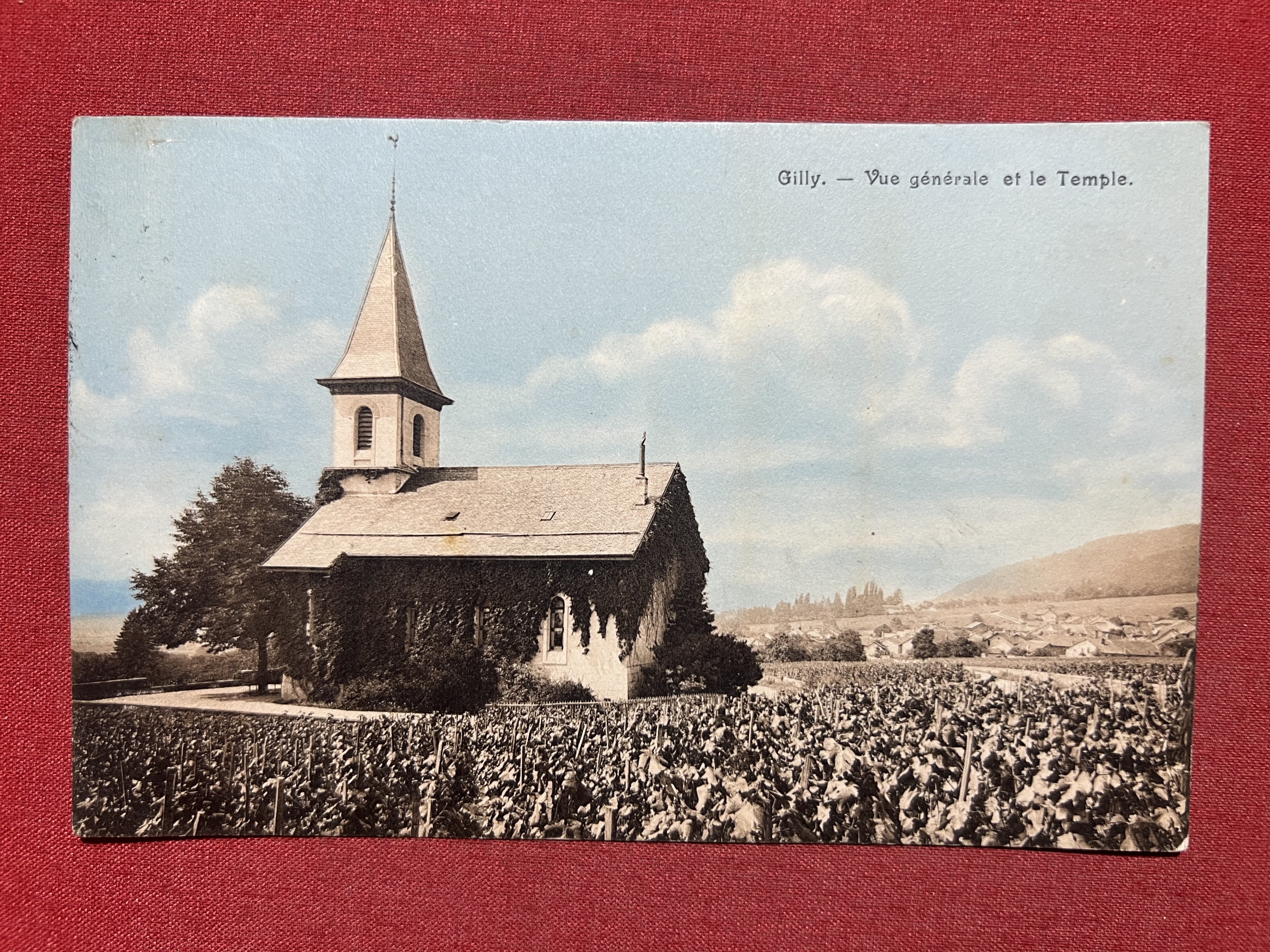 Cartolina - Svizzera - Gilly - Vue générale et le …