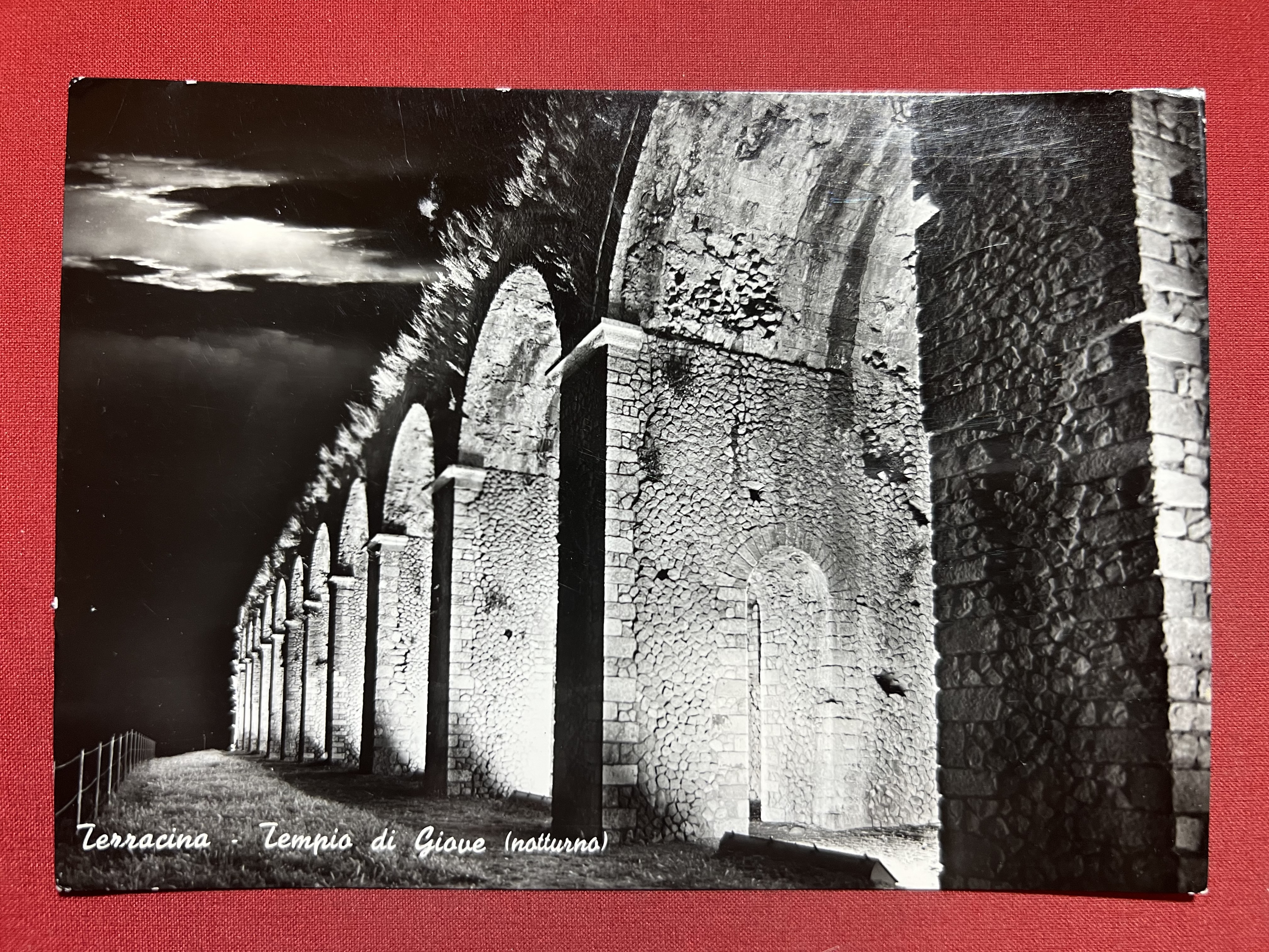 Cartolina - Terracina ( Latina ) - Tempio di Giove …