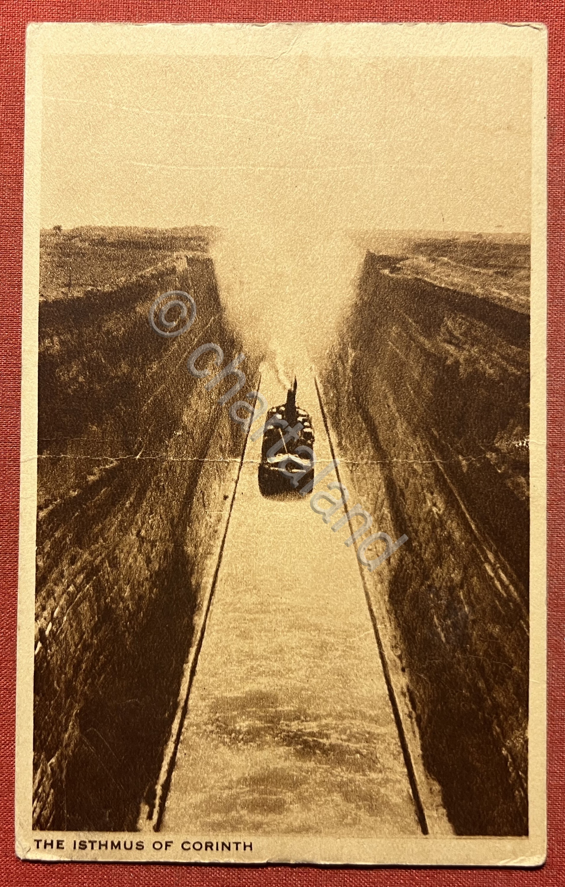 Cartolina - The Isthmus of Corinth ( Grecia ) - …