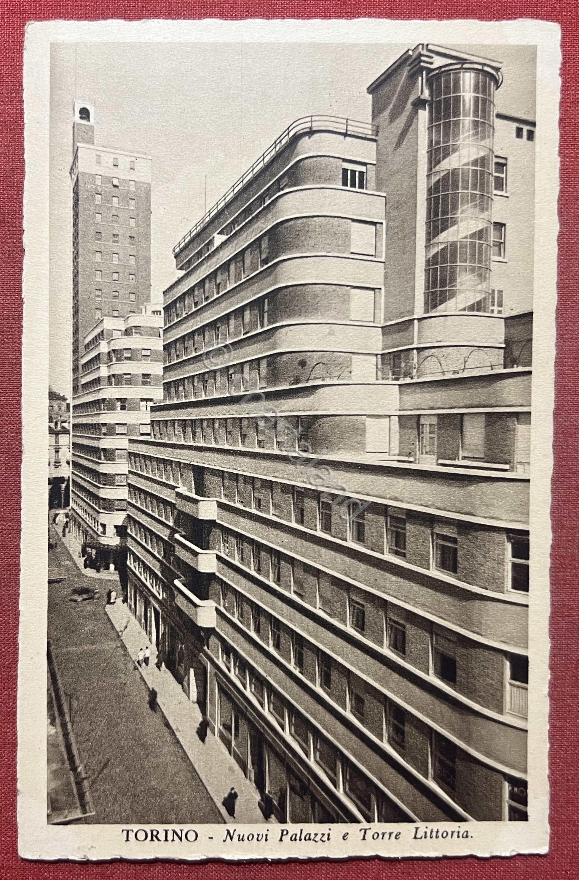 Cartolina - Torino - Nuovi Palazzi e Torre Littoria - …