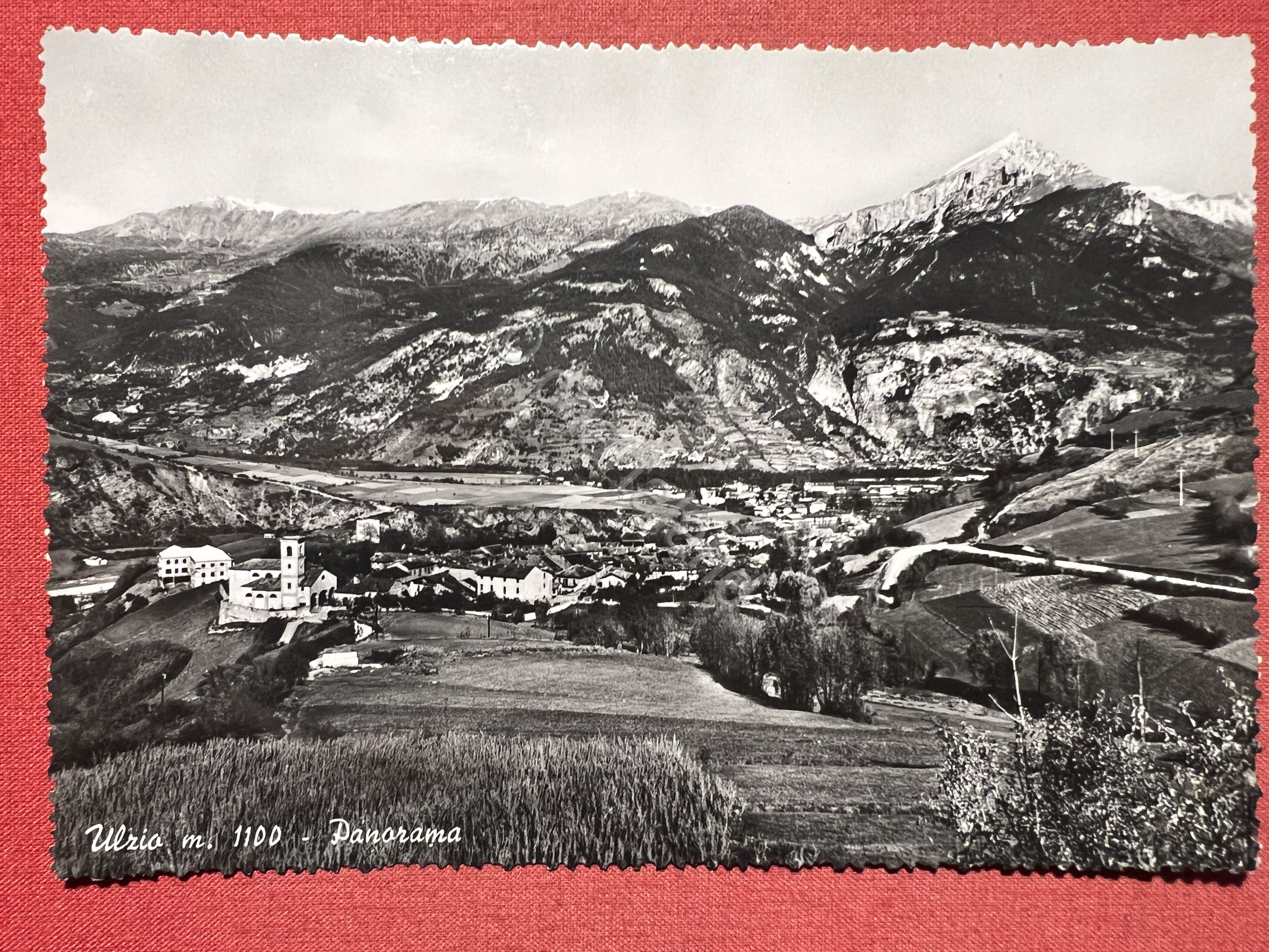 Cartolina - Ulzio ( Torino ) - Panorama - 1950 …