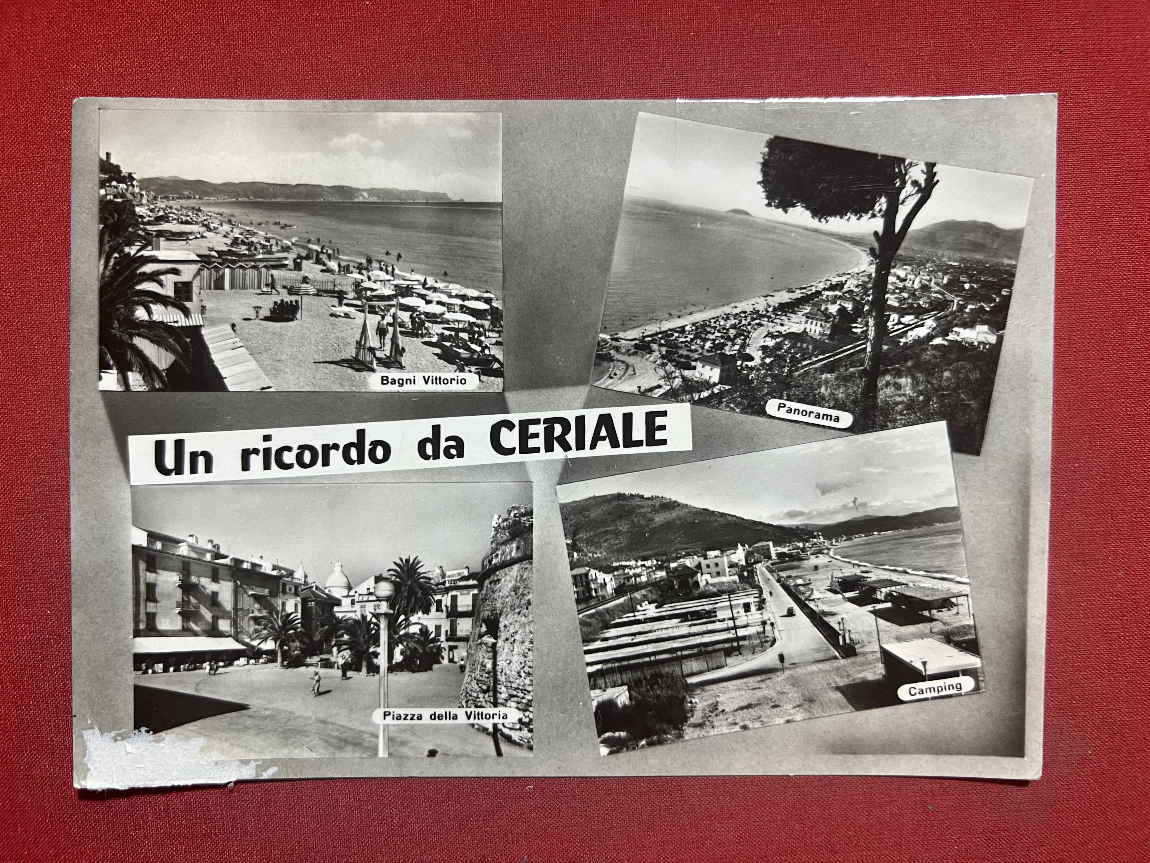 Cartolina - Un ricordo da Ceriale ( Savona ) - …