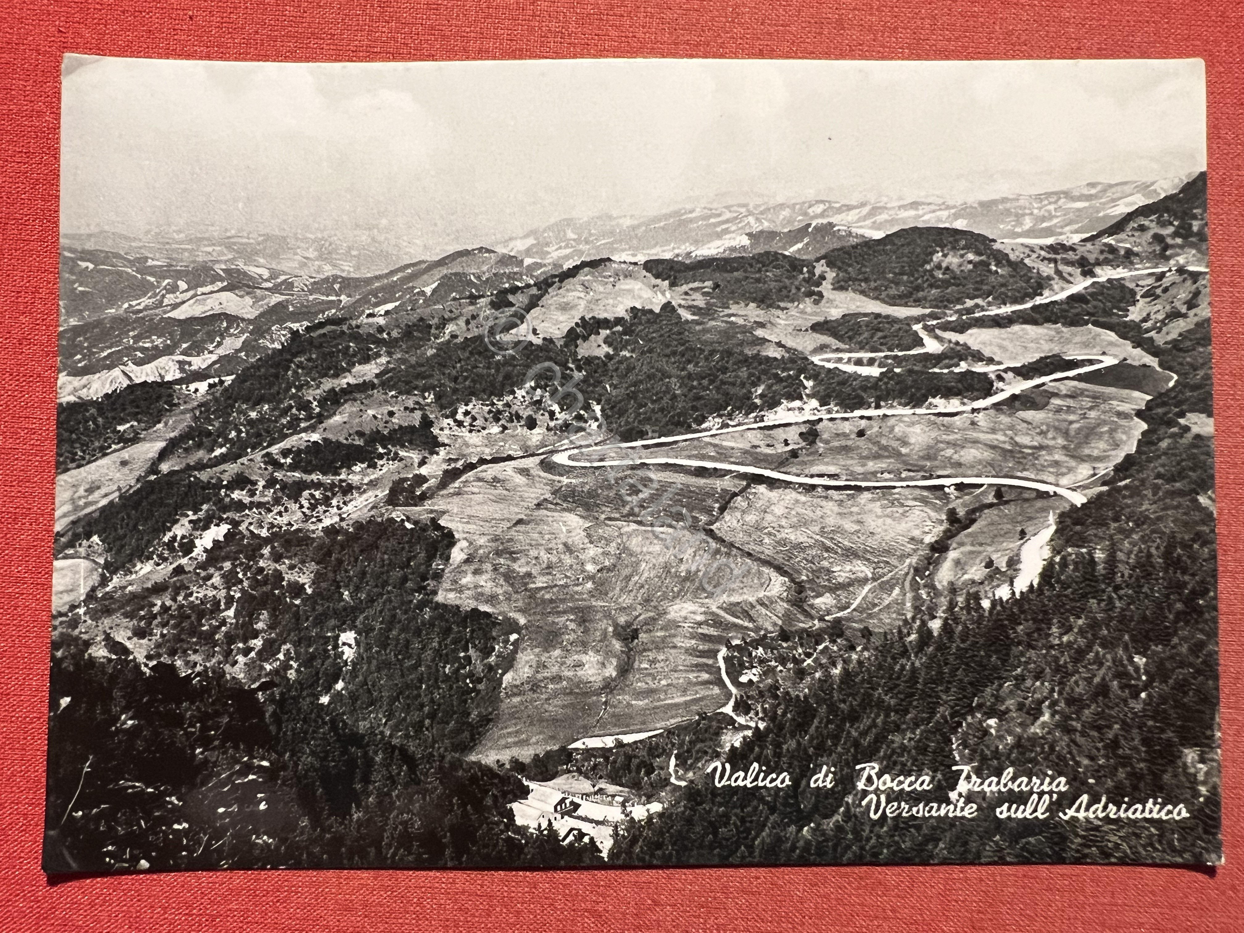 Cartolina - Valico di Bocca Trabaria - Versante sull'Adriatica - …