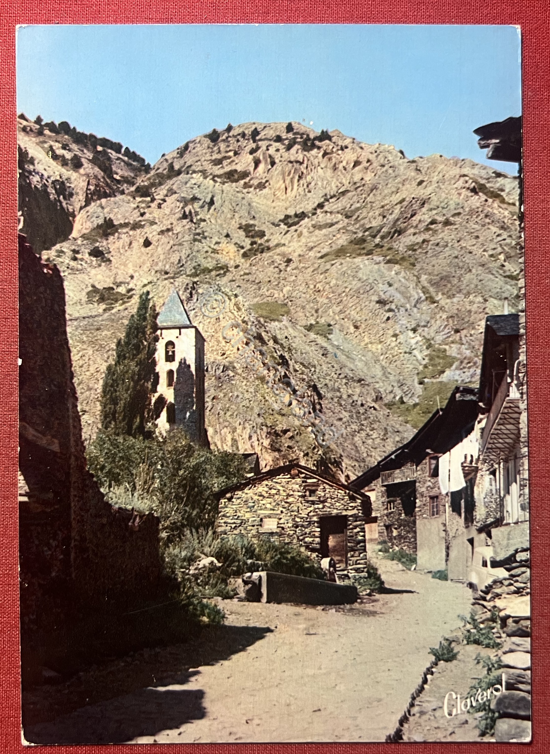 Cartolina - Valls d'Andorra - Canillo - Carrer tipic - …