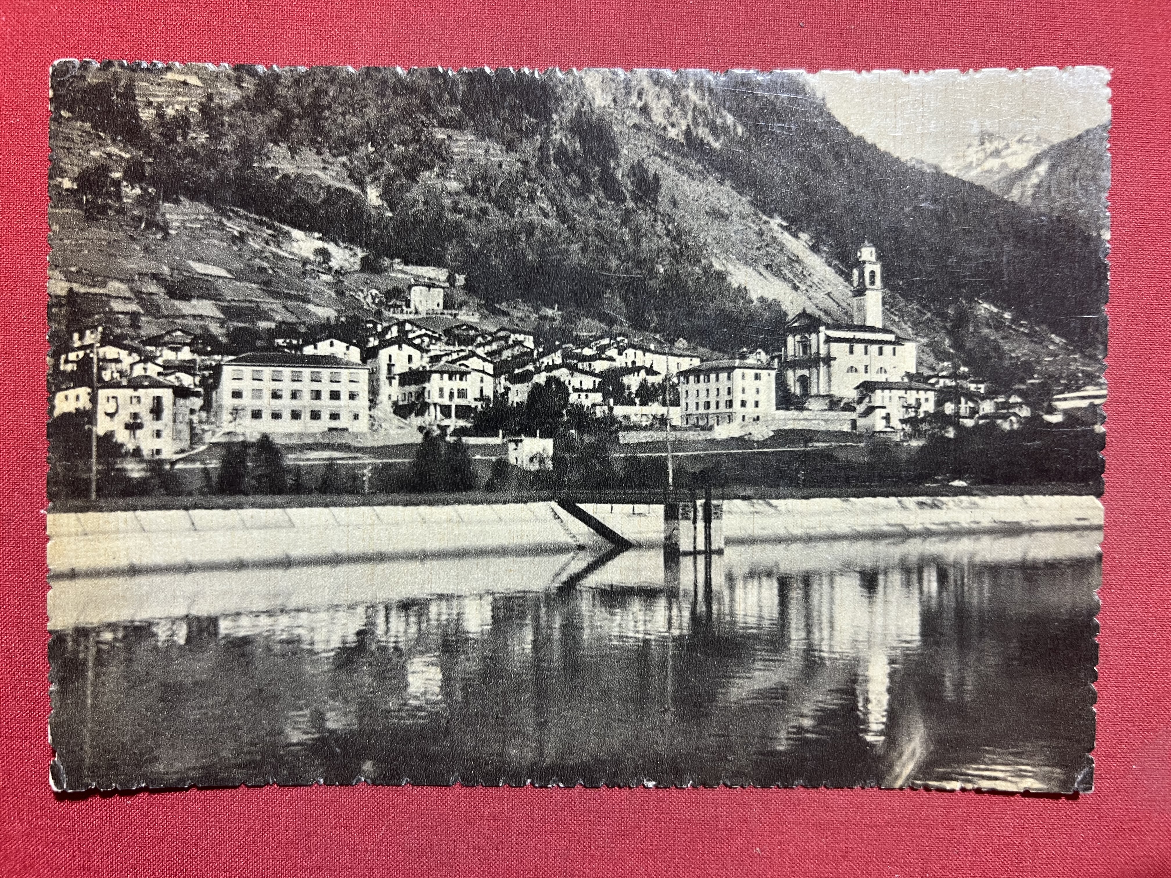 Cartolina - Valmalenco - Lanzada ( Sondrio ) - 1956