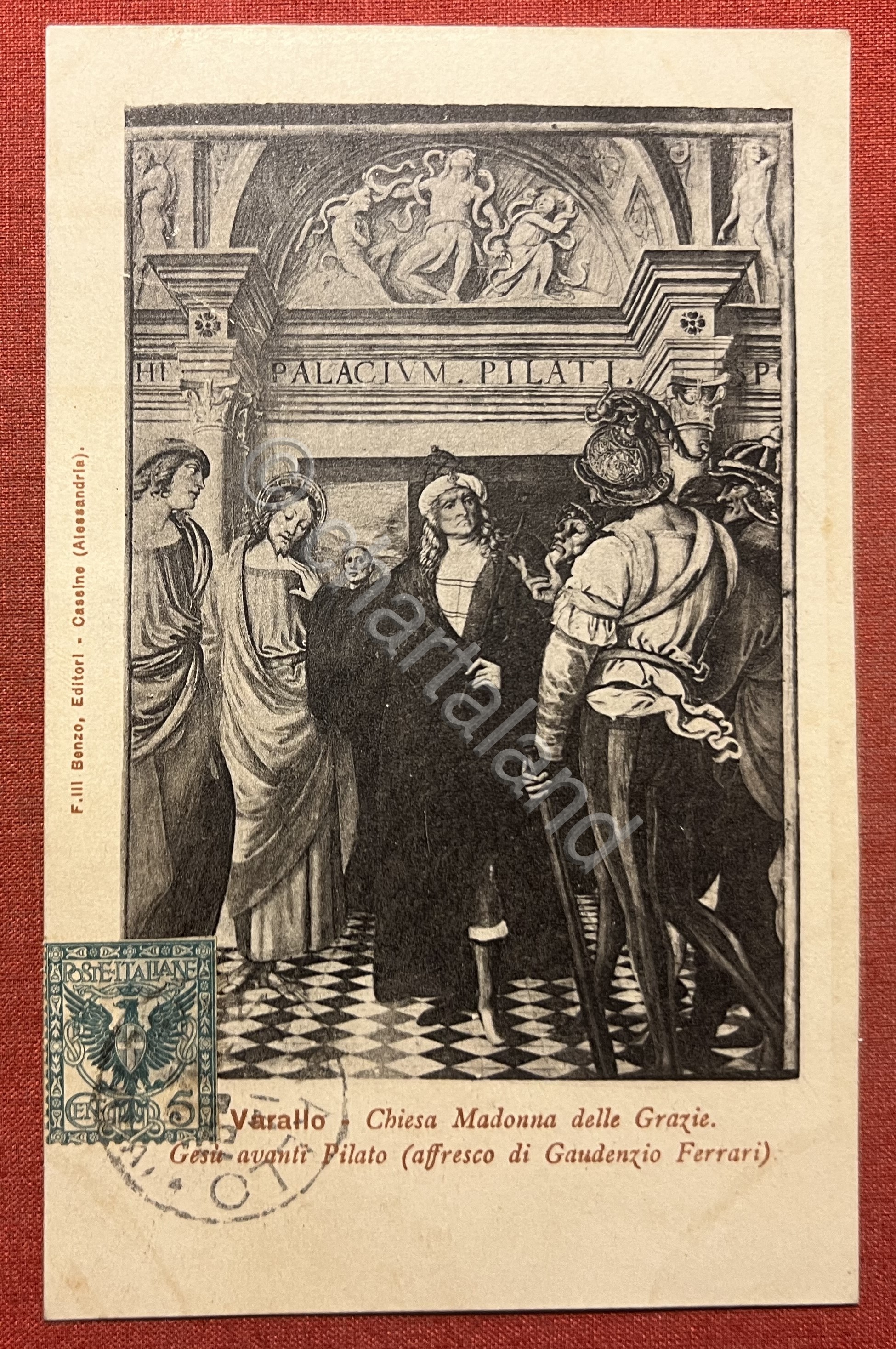 Cartolina - Varallo - Chiesa Madonna delle Grazie - Gesù …