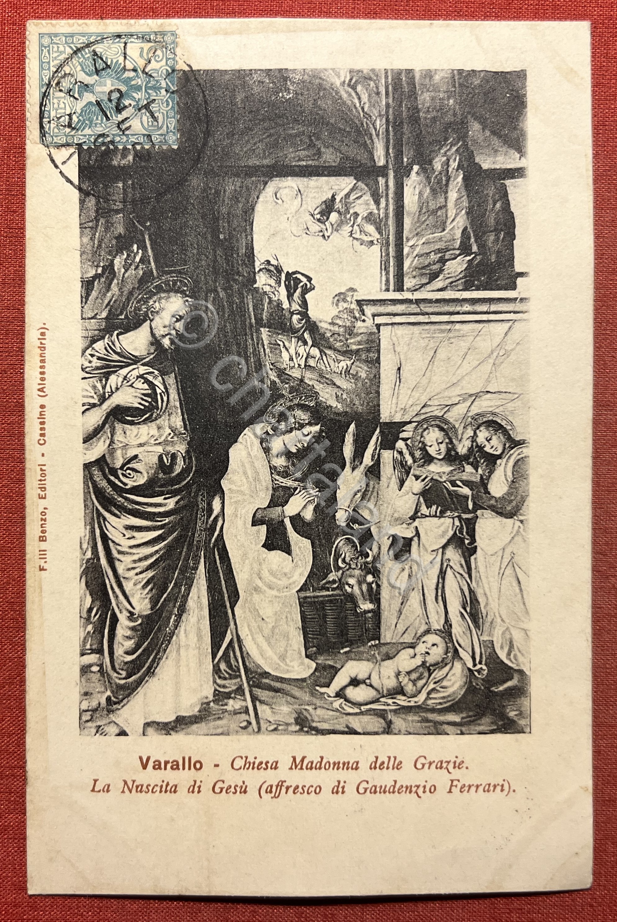 Cartolina - Varallo - Chiesa Madonna delle Grazie - La …