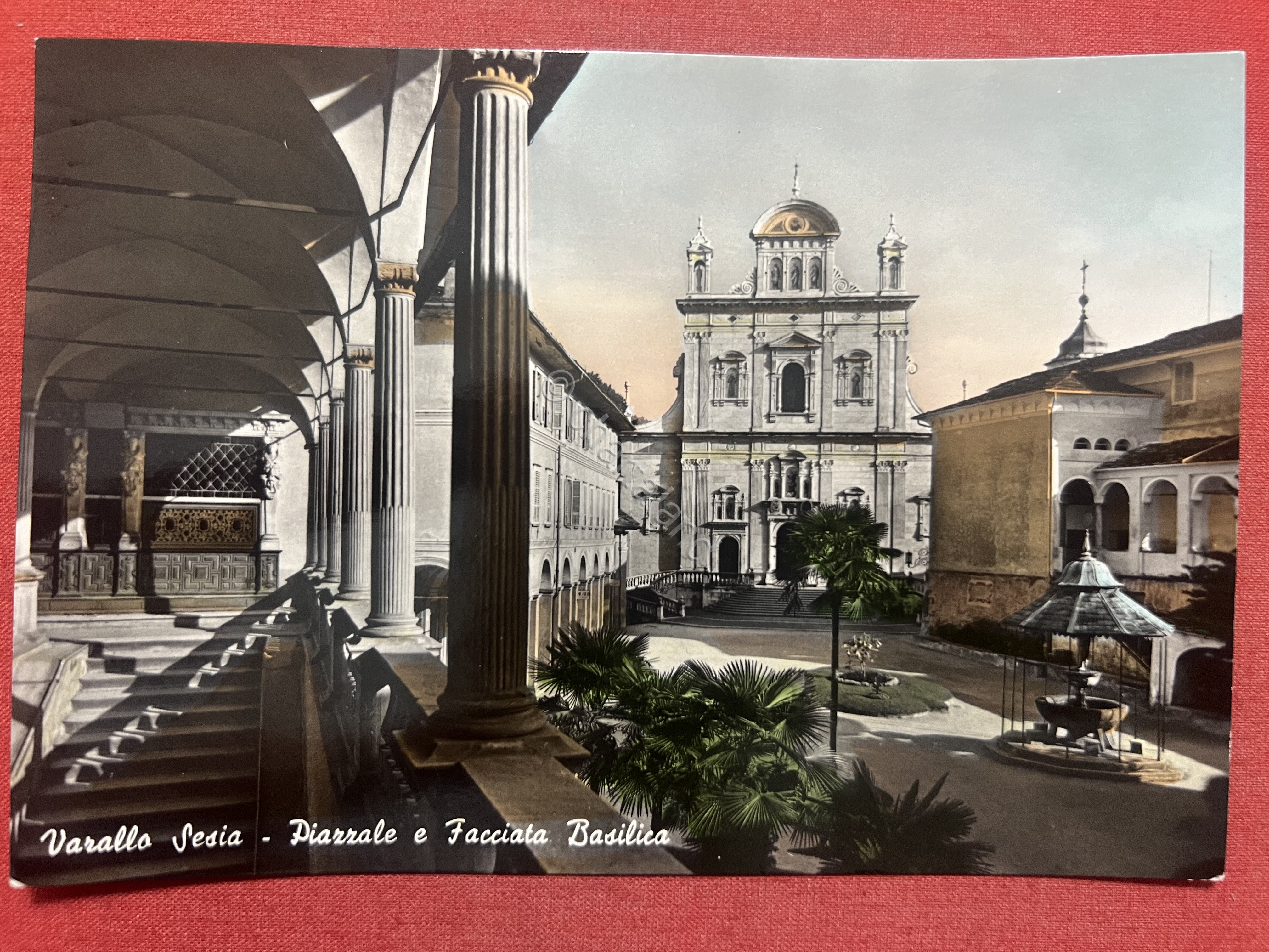 Cartolina - Varallo Sesia ( Vercelli ) - Piazzale e …