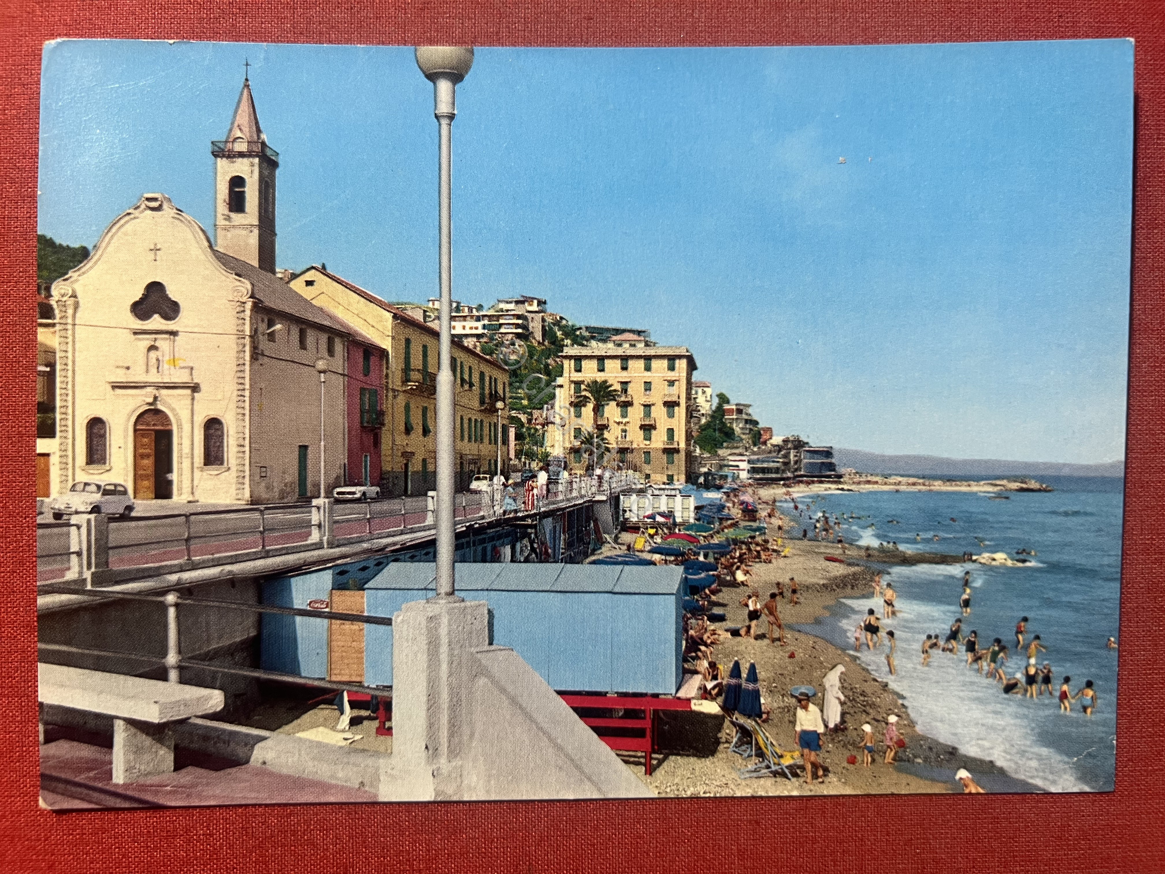 Cartolina - Varazze - Chiesa di S. Caterina - 1970