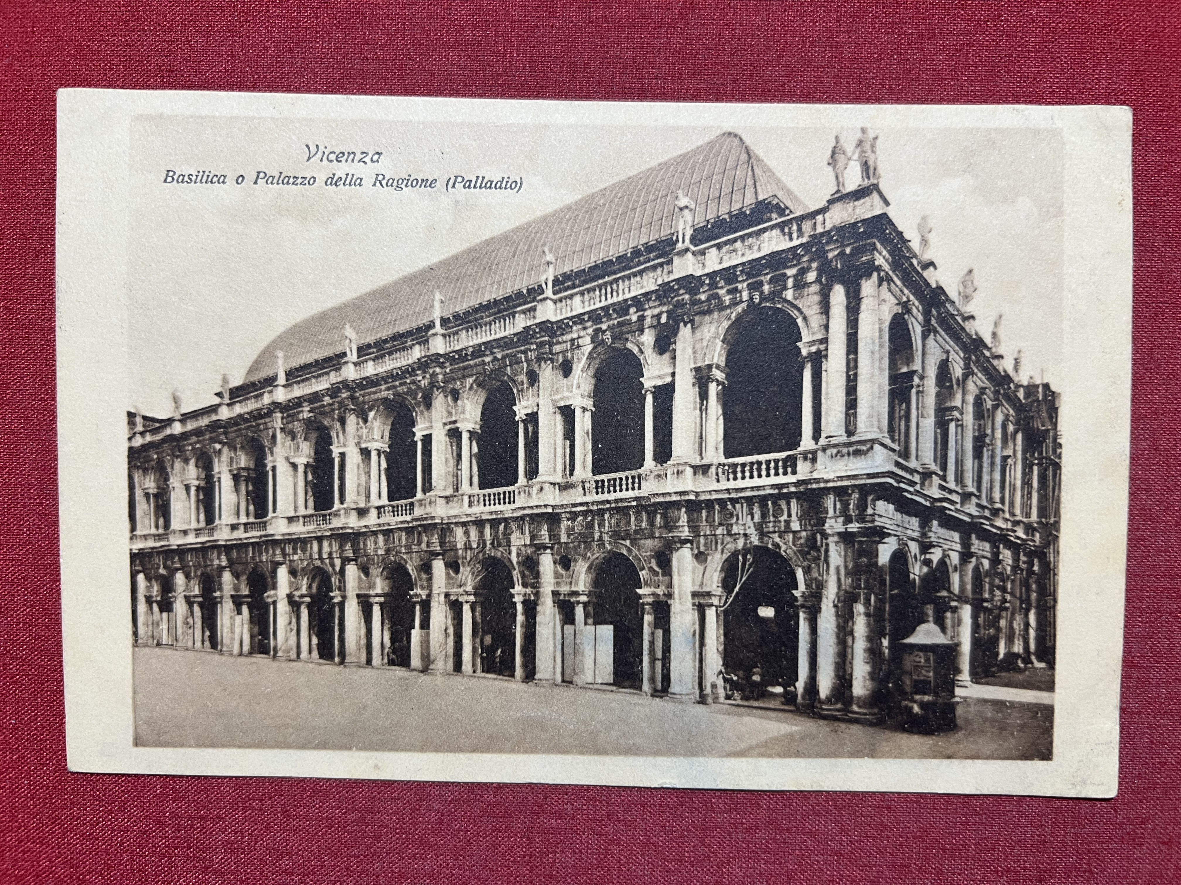 Cartolina - Vicenza - Basilica e Palazzo della Ragione ( …