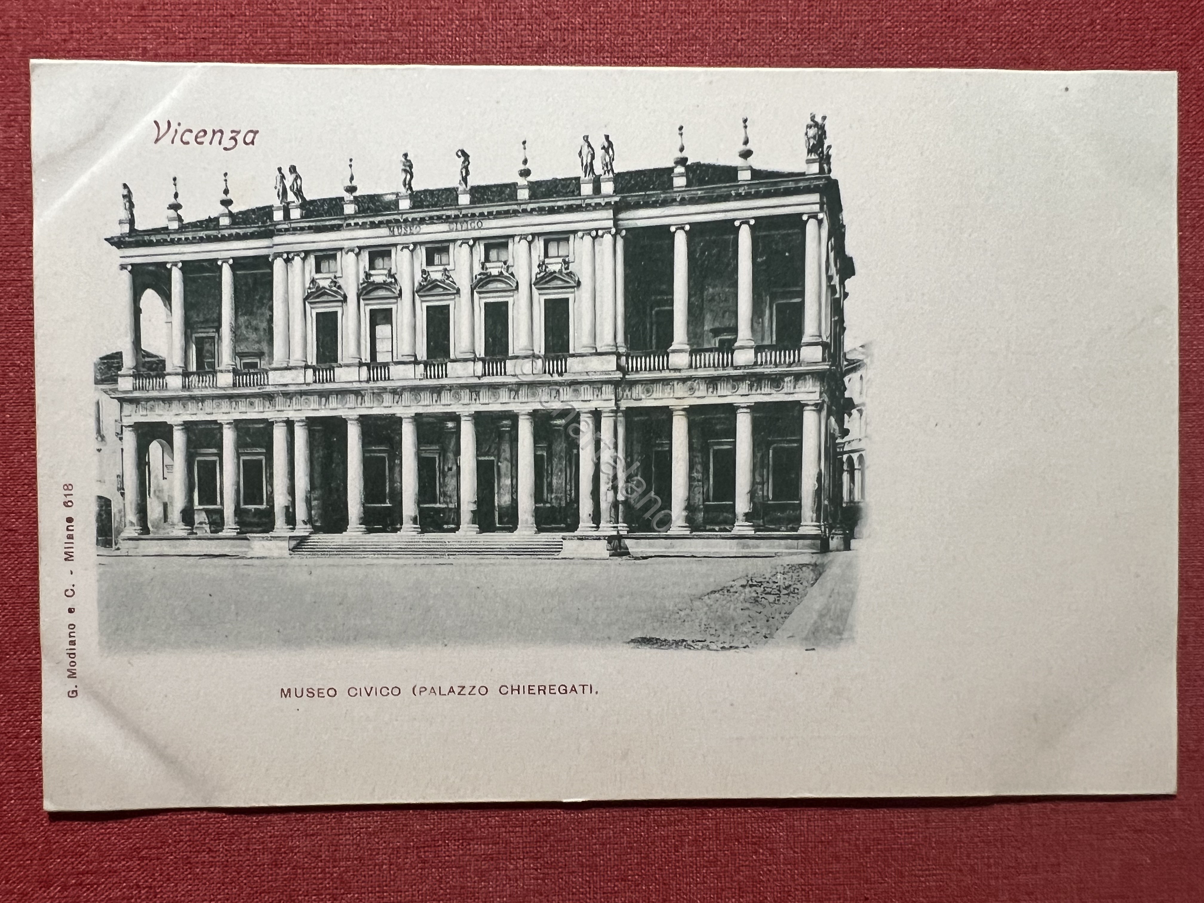 Cartolina - Vicenza - Museo Civico ( Palazzo Chiericati ) …