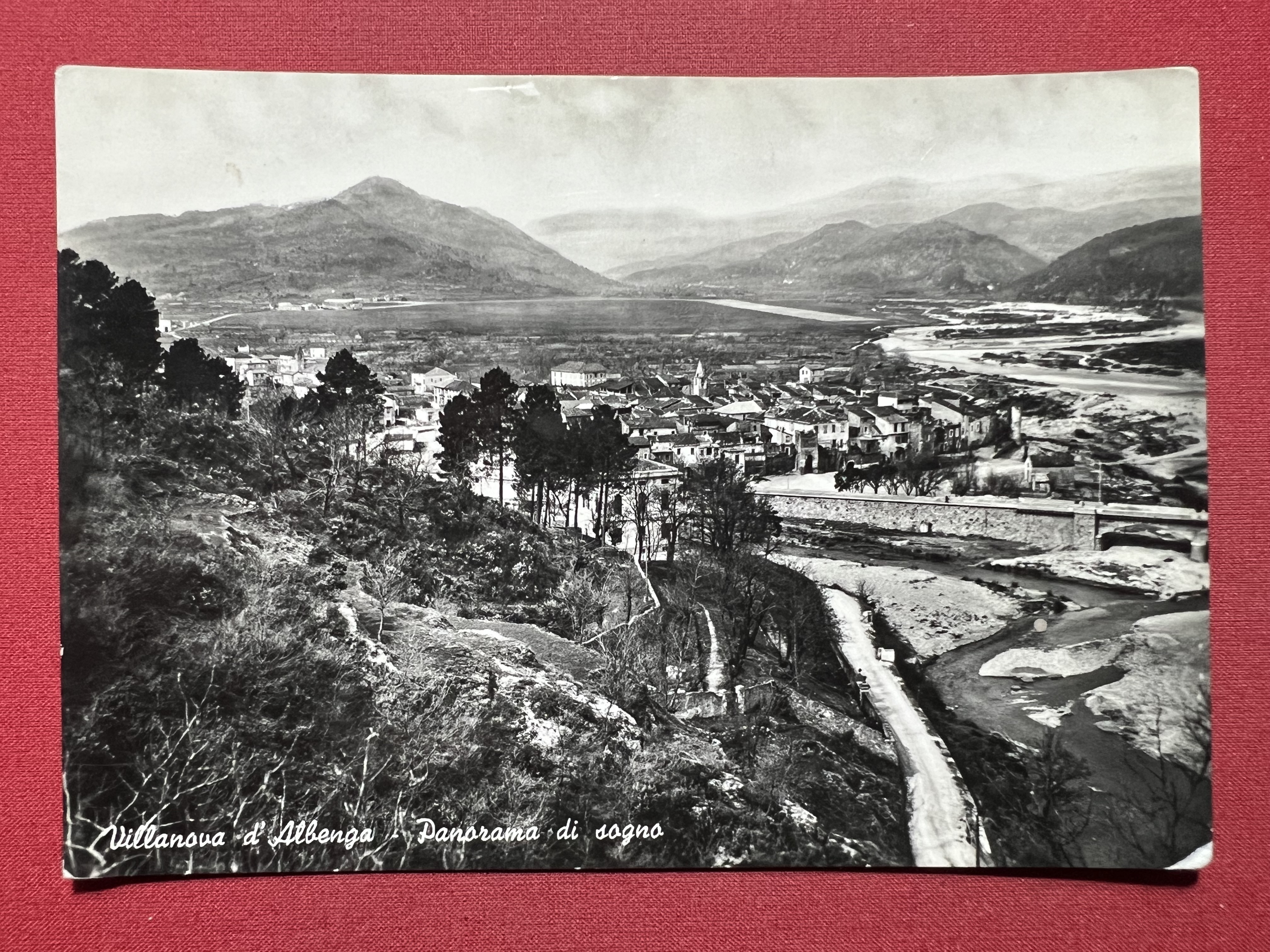 Cartolina - Villanova d'Albenga ( Savona ) - Panorama di …