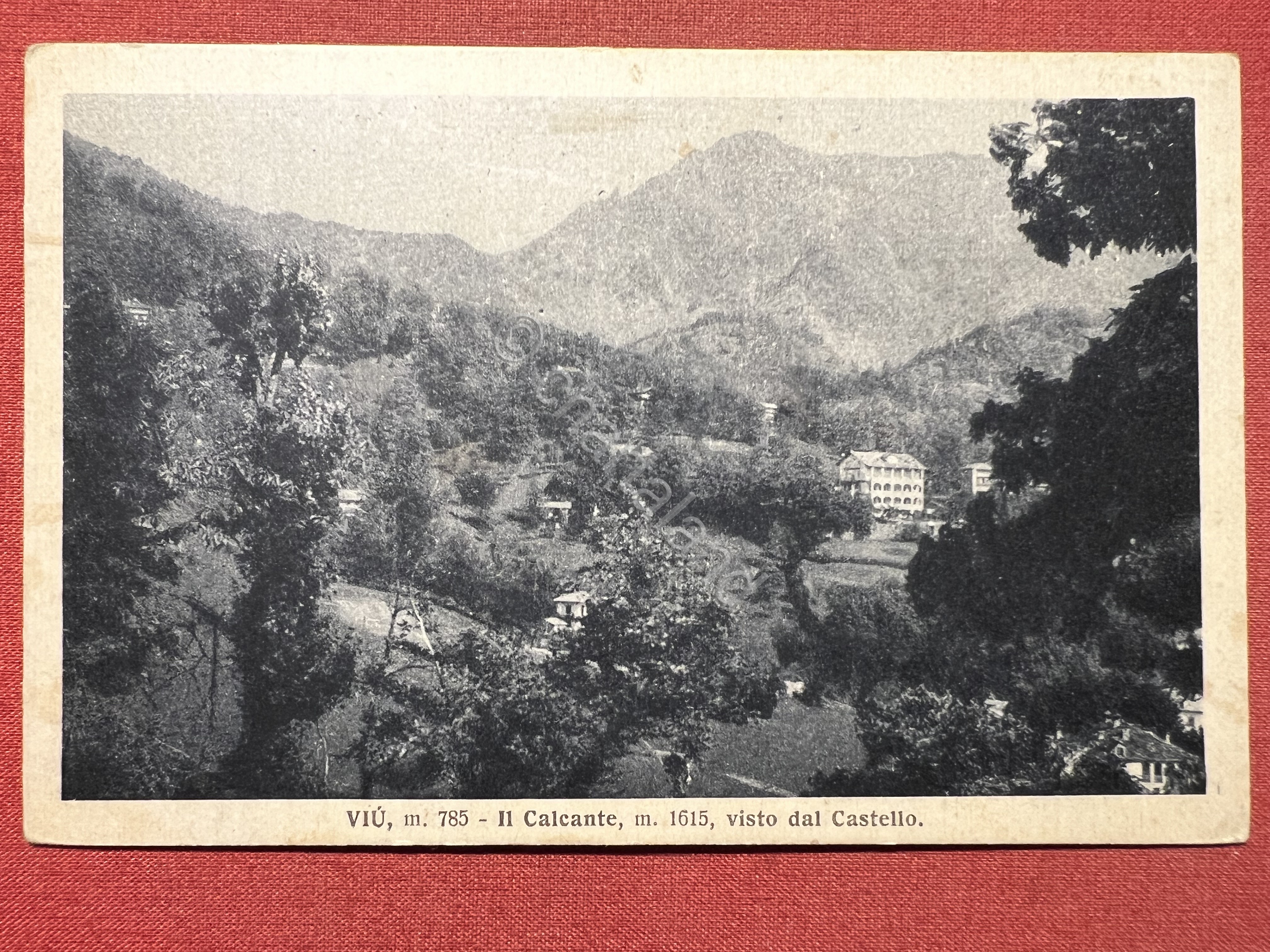 Cartolina - Viù ( Torino ) - Il Calcante, visto …