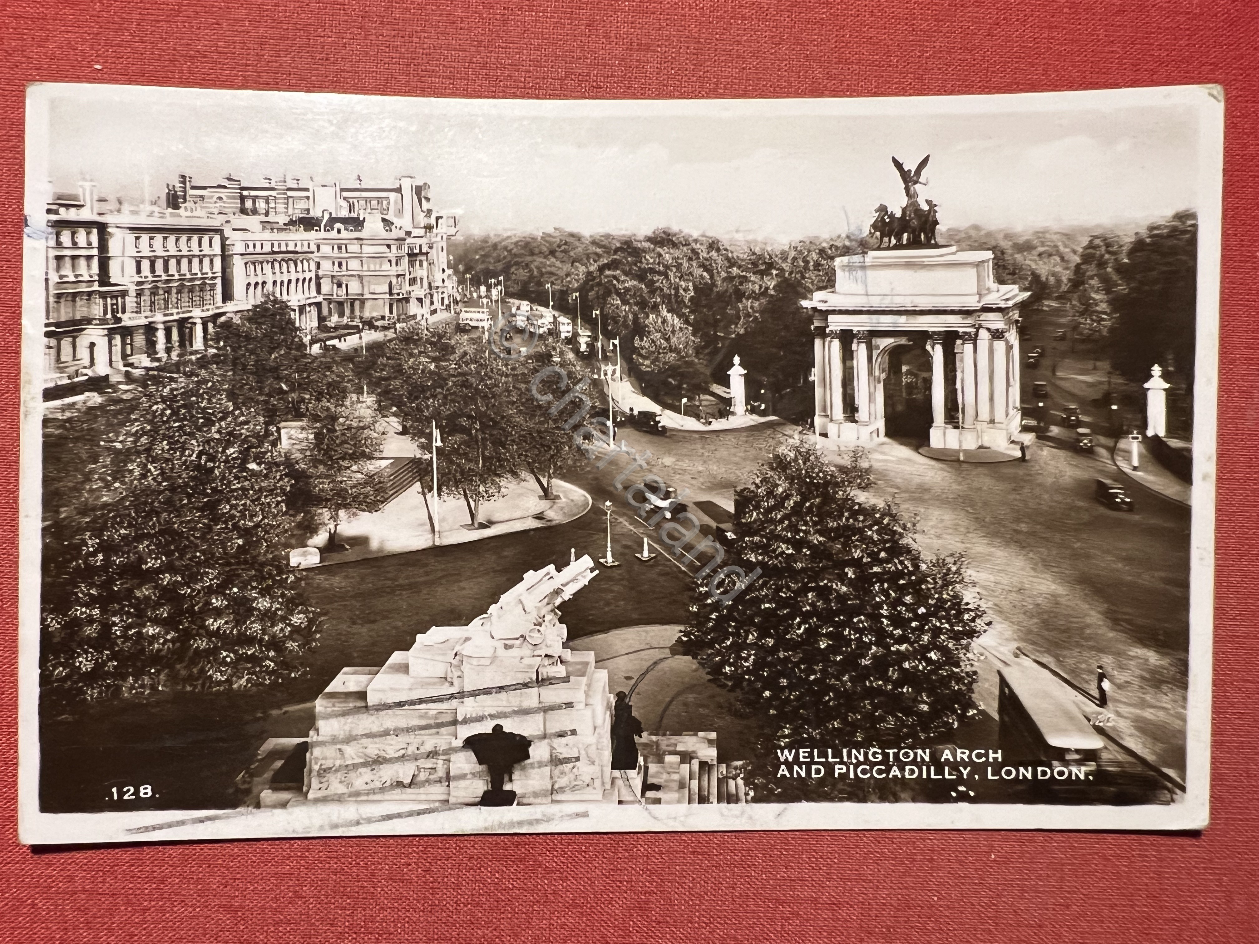 Cartolina - Wellington Arch and Piccadilly - London - 1950