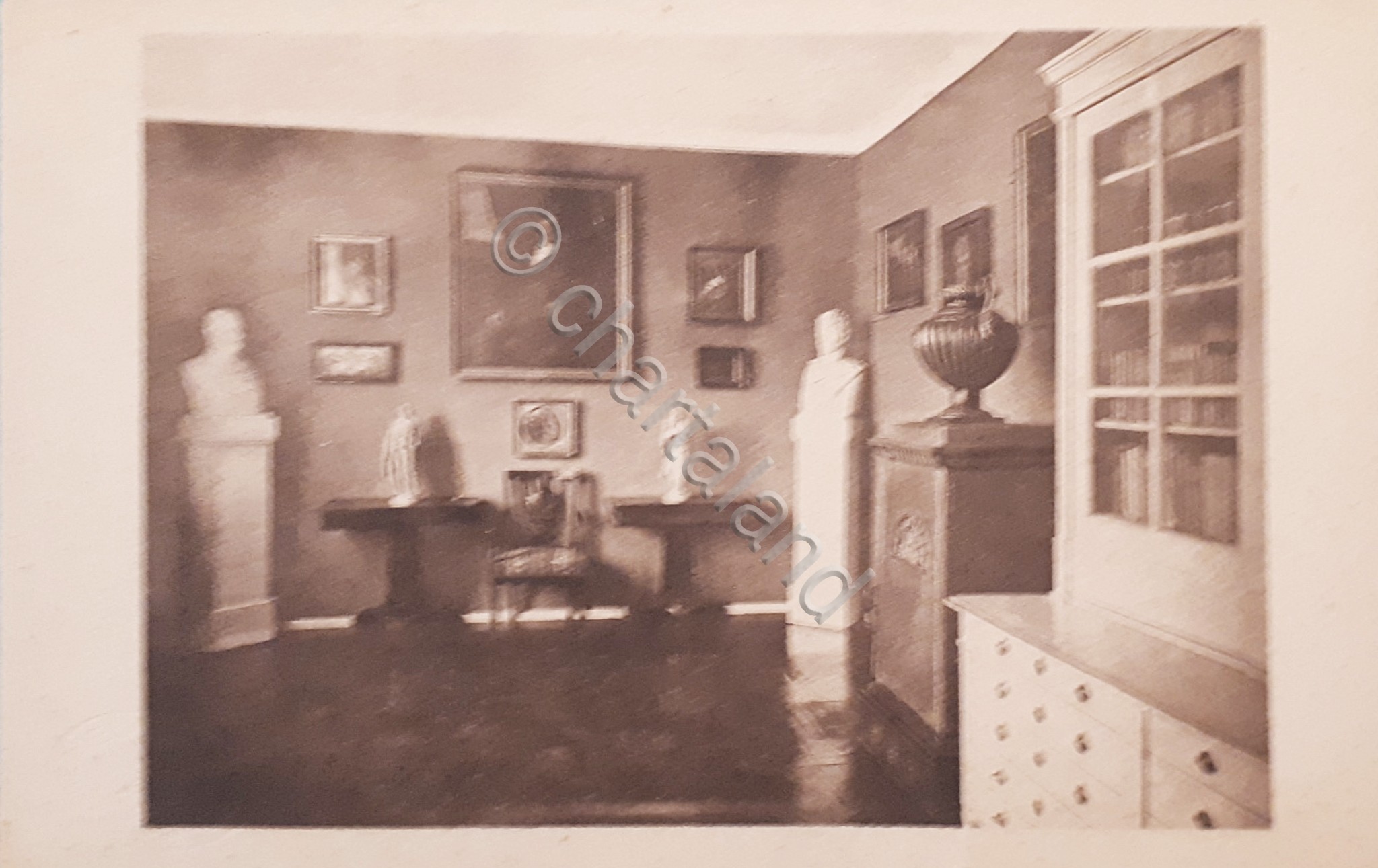 Cartolina - Wohnstube im Goethehaus - Weimar - 1900 ca.