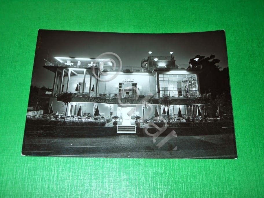 Cartolina Acireale - Strada panoramica - Bar Ristorante Bellavista 1955 …