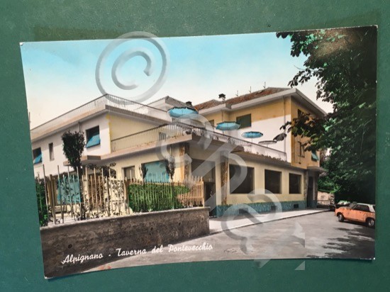 Cartolina Alpignano - Taverna del Pontevecchio - 1964