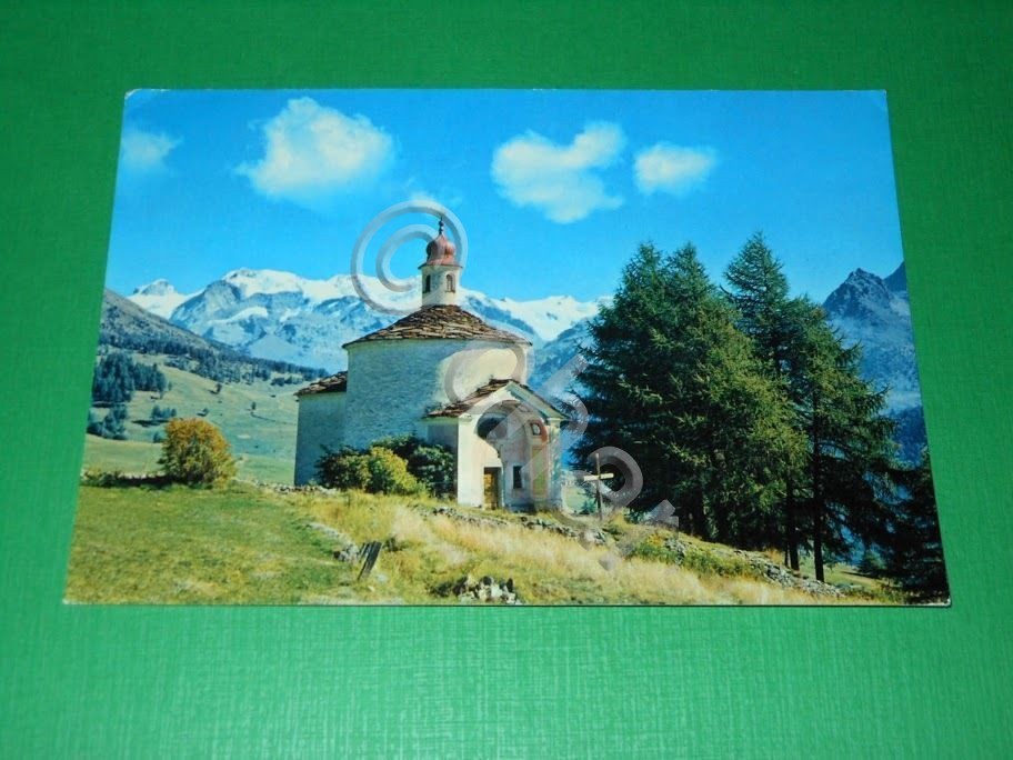 Cartolina Antagnod ( Val d'Ayas ) - La Cappella e …