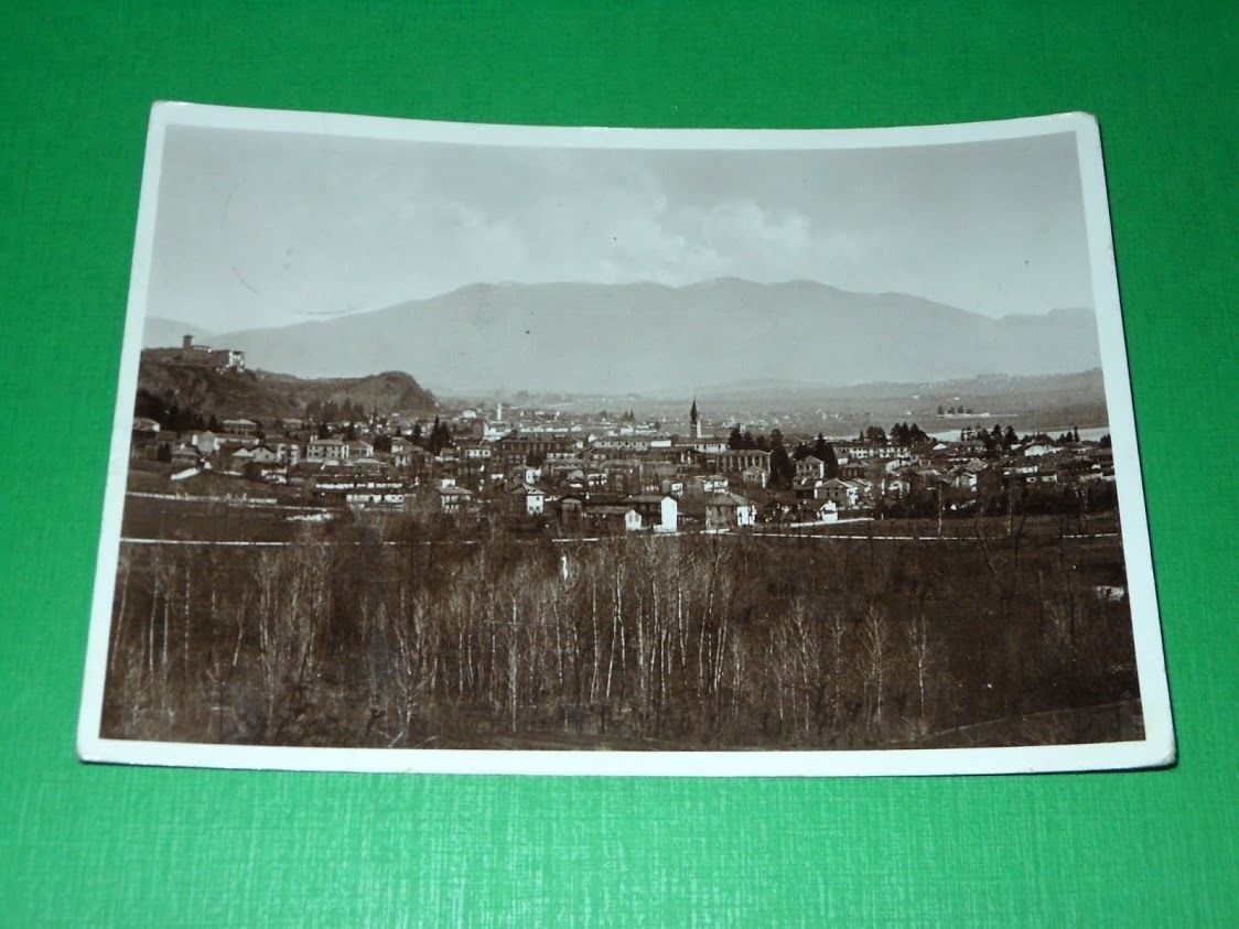 Cartolina Arona ( Novara ) - Panorama 1937.