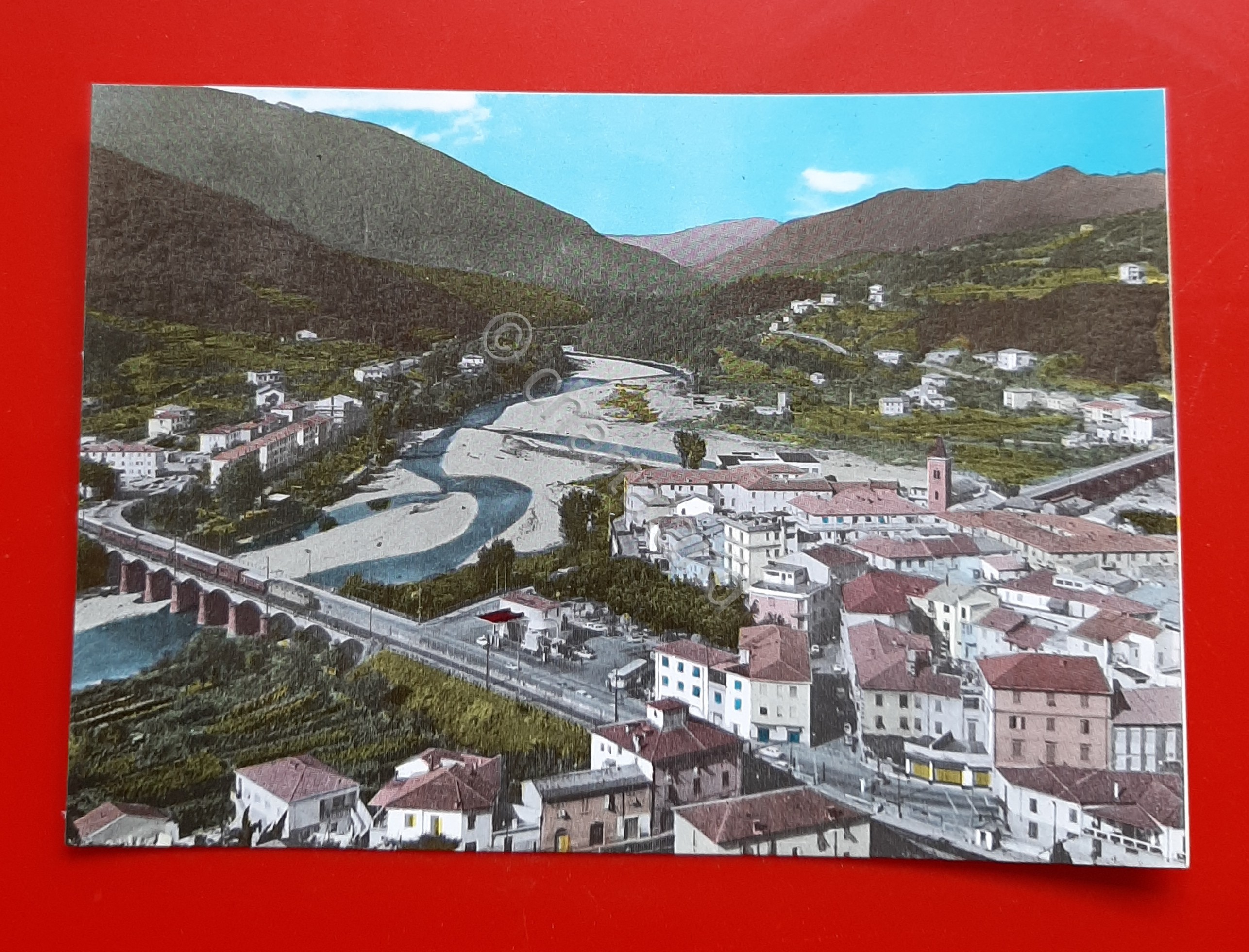 Cartolina Aulla - Panorama - 1980