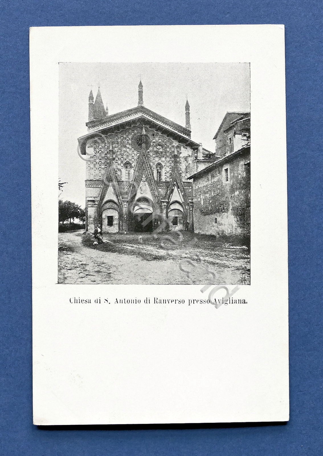 Cartolina Avigliana - Chiesa di S. Antonio di Ranverso - …