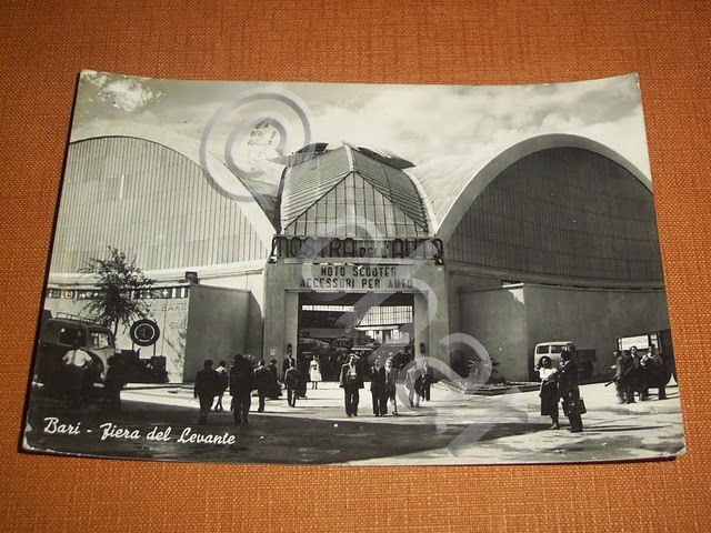 Cartolina Bari - Fiera del Levante - Mostra dell' Auto …