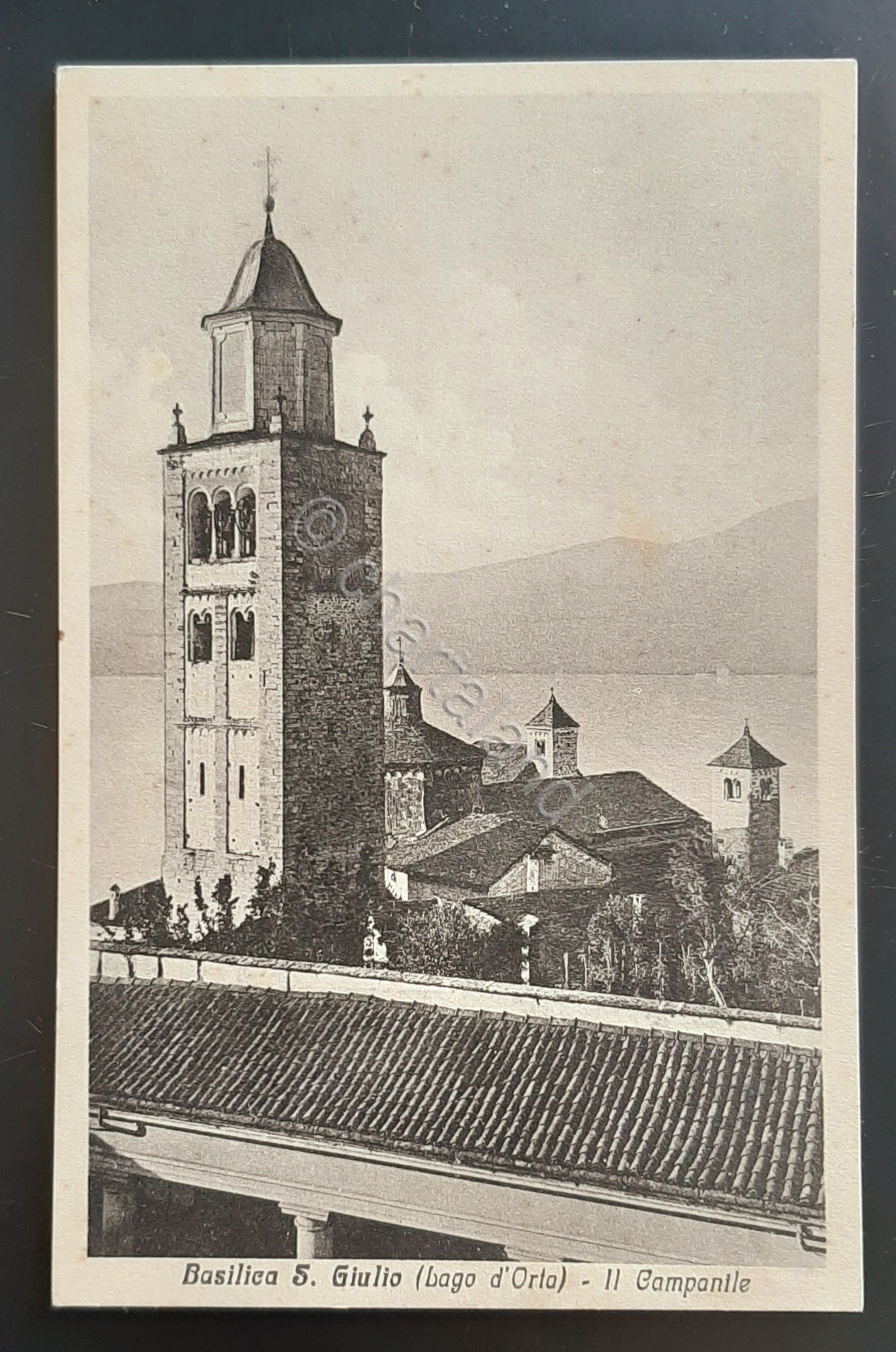 Cartolina Basilica S. Giulio - Lago d' Orta - Il …