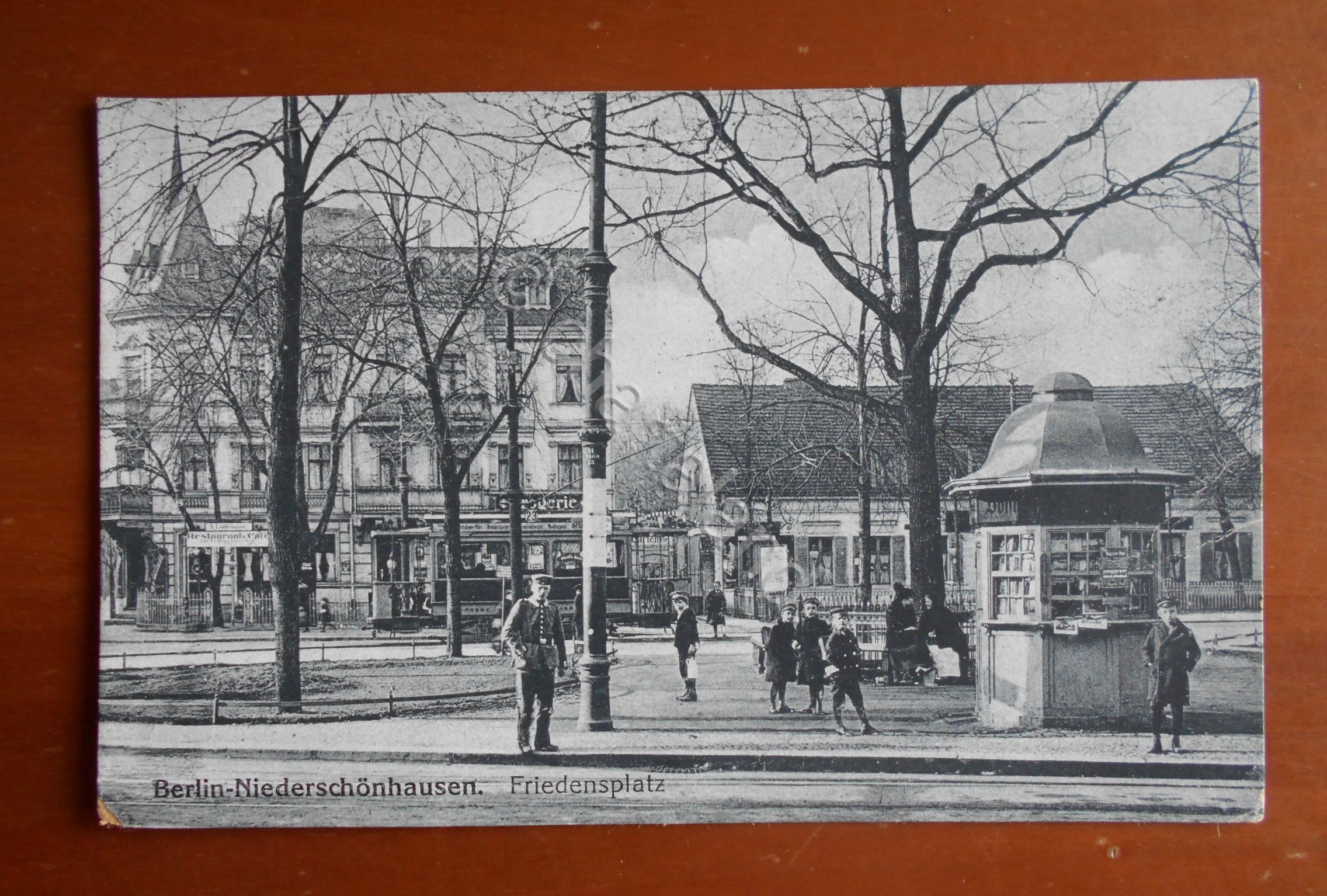 Cartolina Berlin - Niederschonhausen - Friedensplatz - 1936