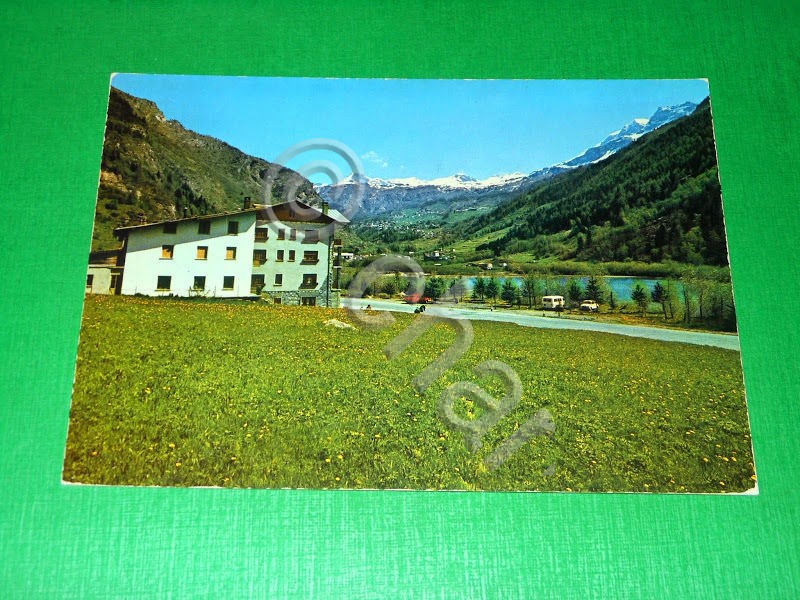 Cartolina Bioley - Valtournanche - Hotel Du Lac 1970 ca.
