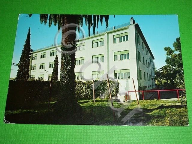 Cartolina Bordighera - Casa di vacanza Pio XII 1984.
