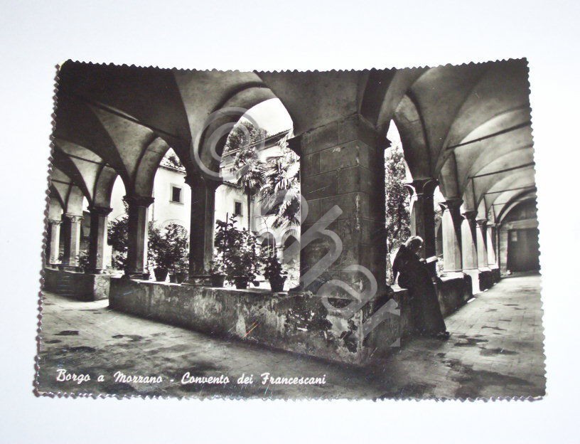 Cartolina Borgo a Mozzano - Convento Francescani 1960