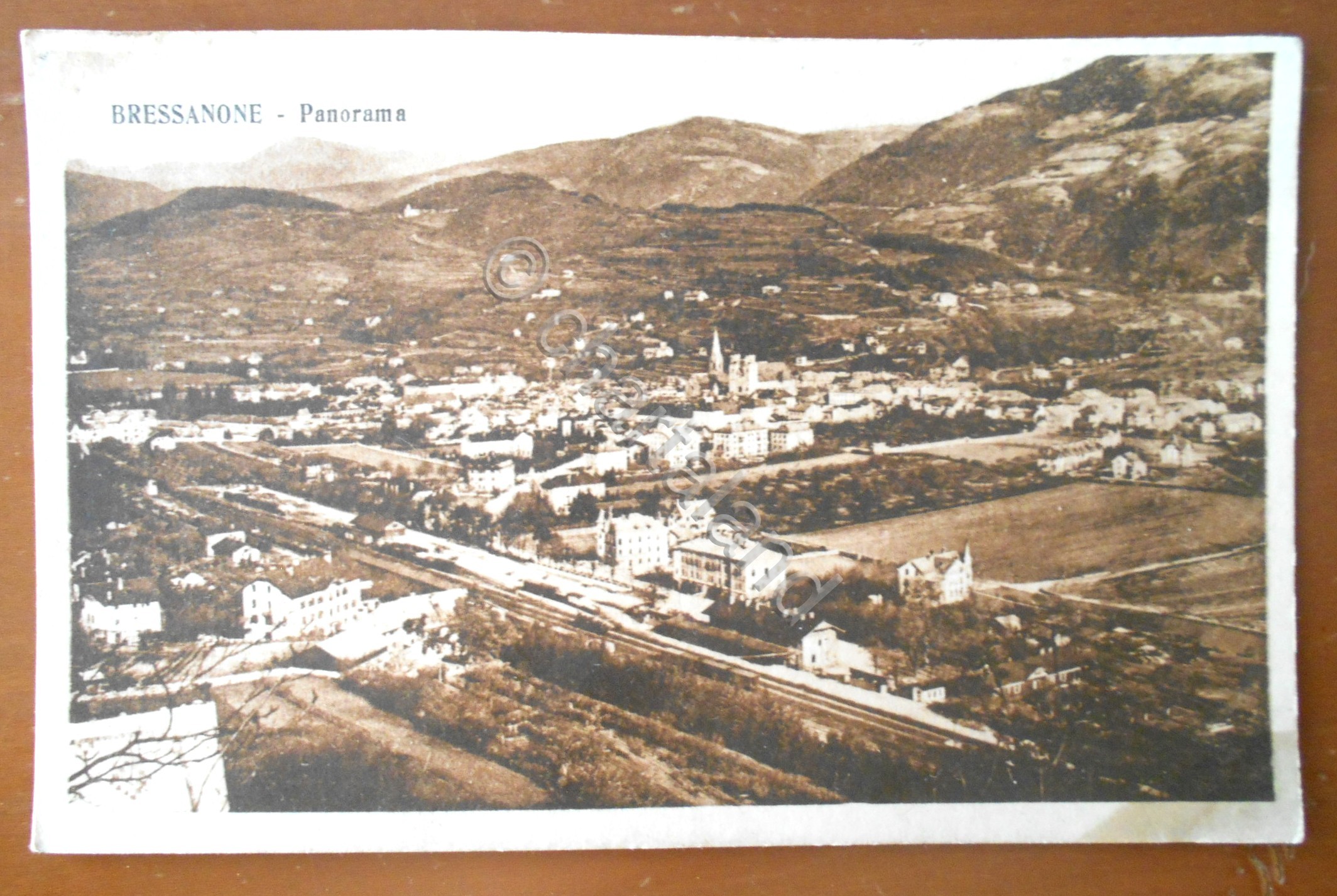 Cartolina Bressanone - Panorama - 1920 ca.