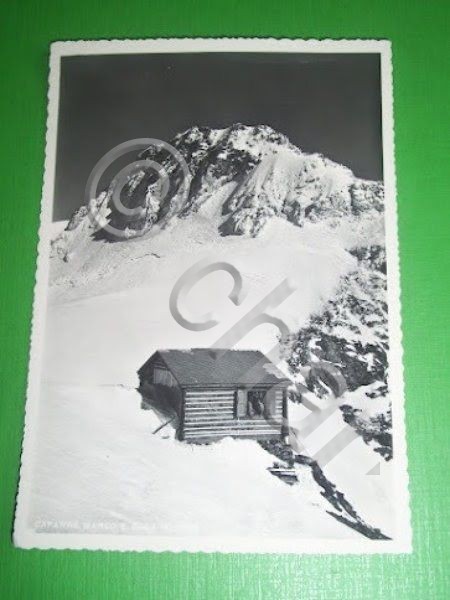 Cartolina Capanna Marco e Rosa ( Sondrio ) - Veduta …