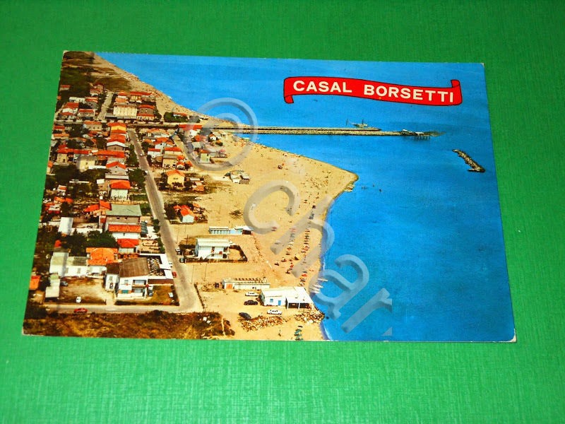 Cartolina Casal Borsetti ( Ravenna ) - Panorama e spiaggia …