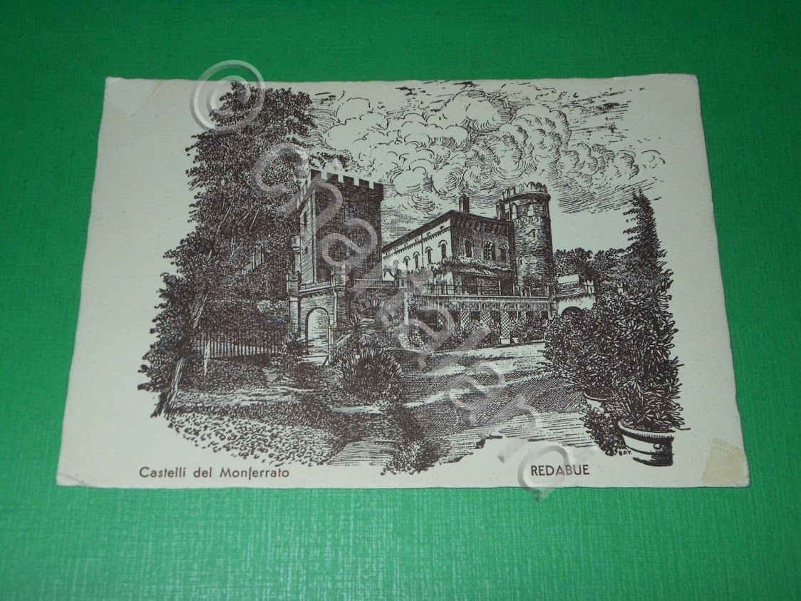 Cartolina Castelli del Monferrato - Redabue 1940 ca.