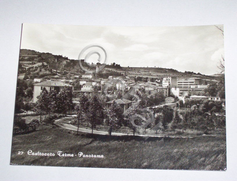 Cartolina Castrocaro Terme - Panorama 1960 ca