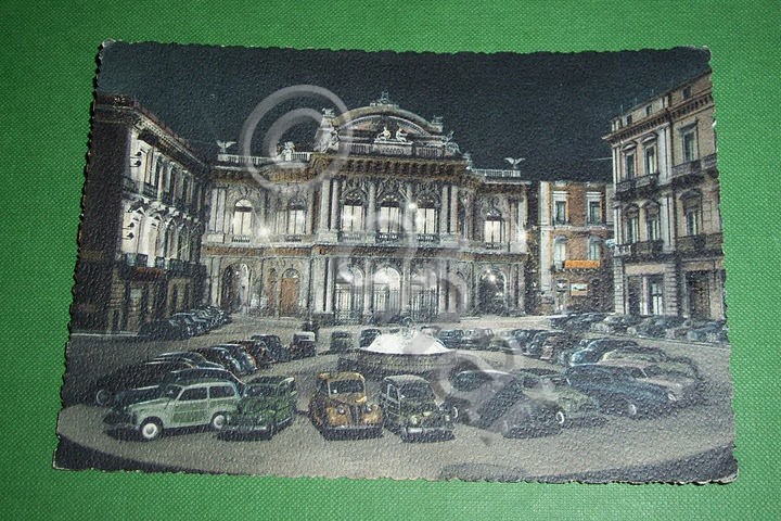 Cartolina Catania - Teatro Massimo Bellini 1960 ca.