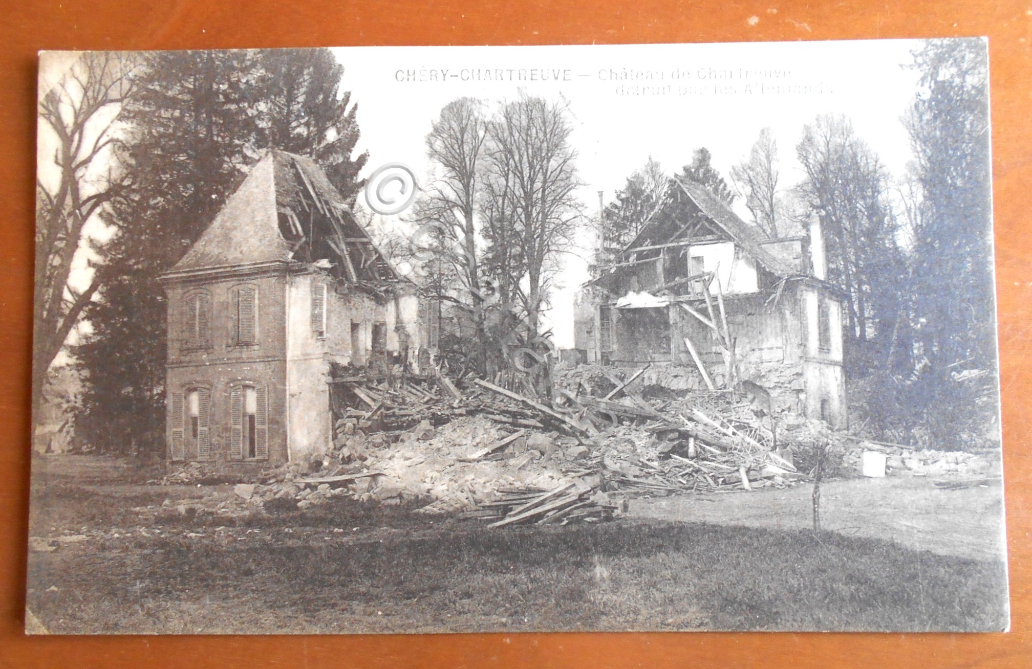 Cartolina Chery-Chartreuve - Chateau de Chartreuve - 1930 ca.