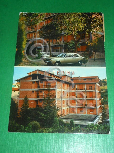 Cartolina Chianciano Terme - Albergo Macerina 1973.