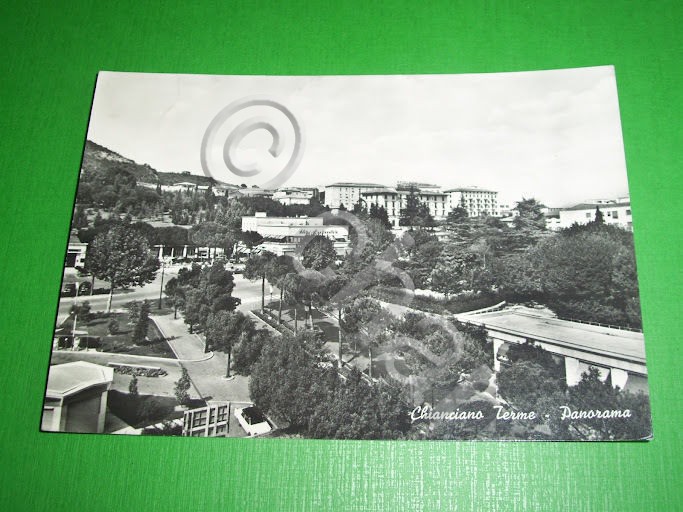 Cartolina Chianciano Terme - Panorama 1969.