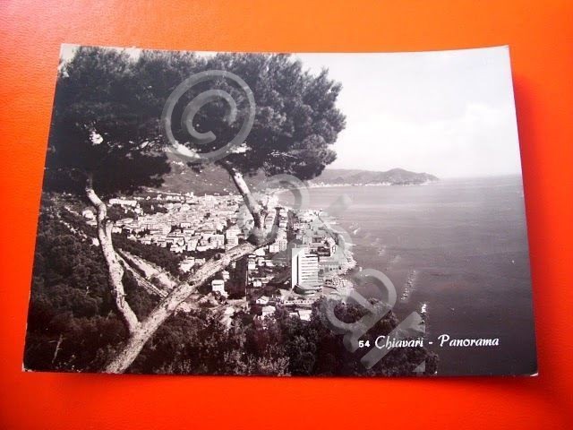 Cartolina Chiavari - Panorama generale 1961.