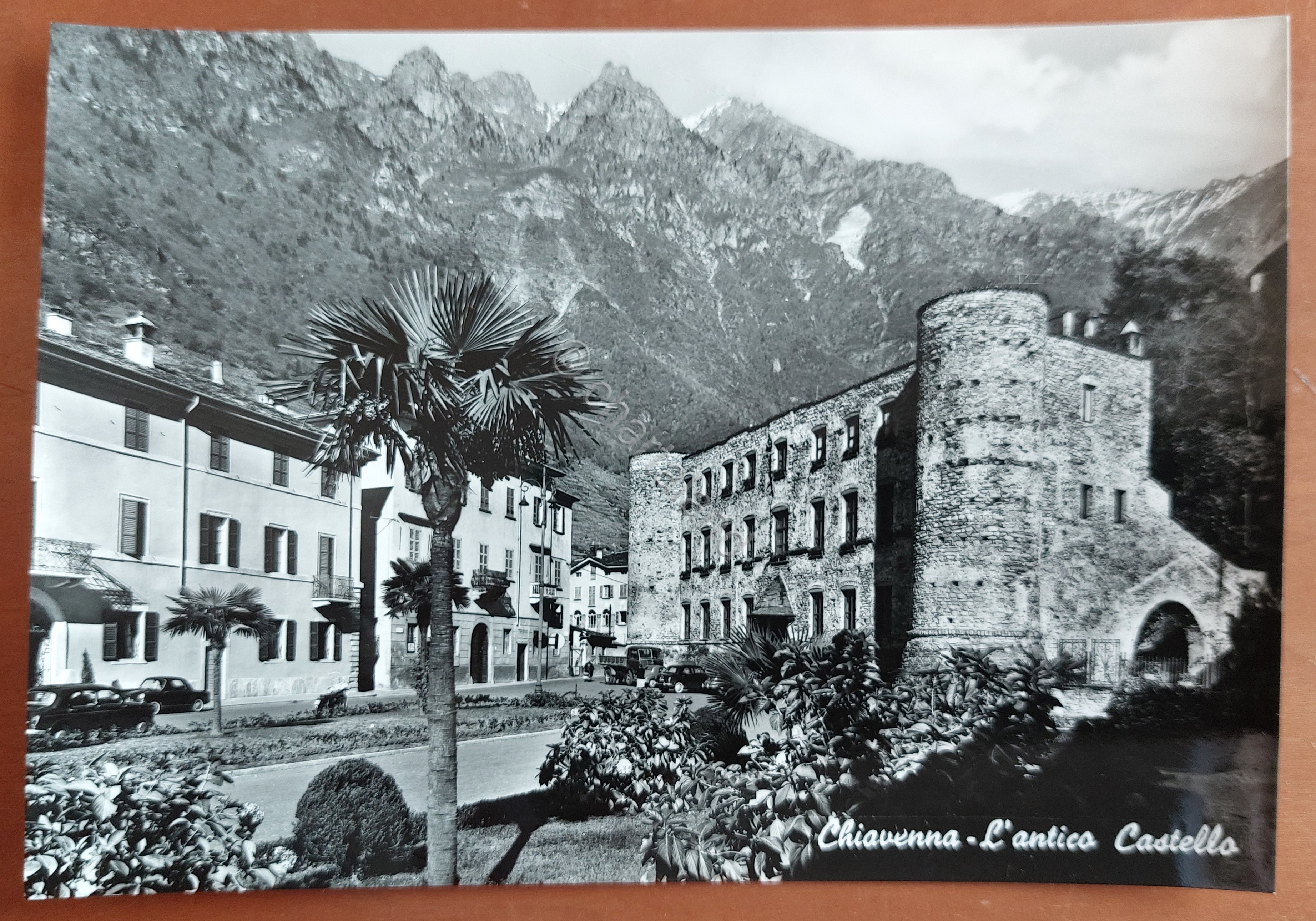 Cartolina Chiavenna - L' antico Castello - 1950 ca.