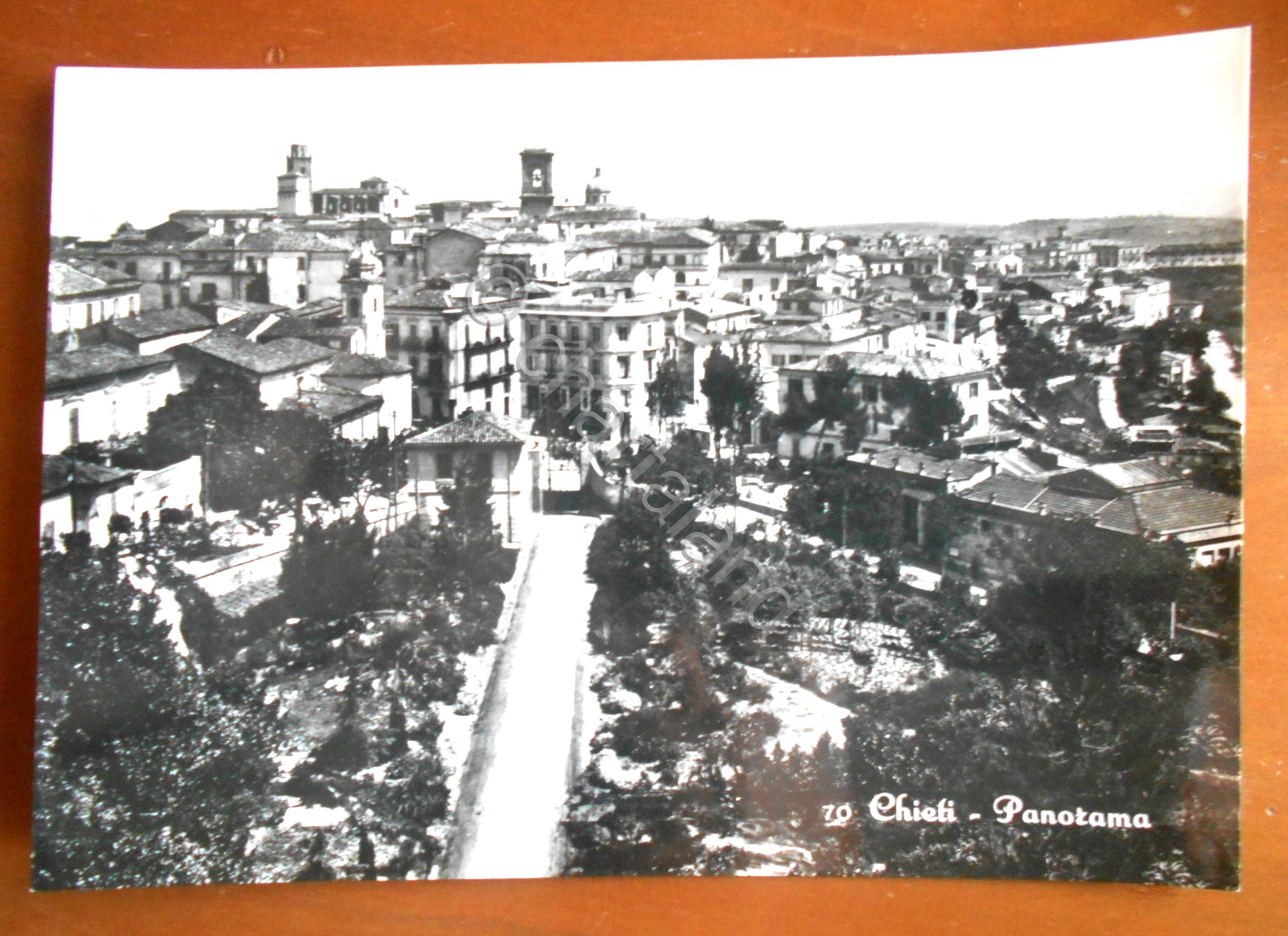 Cartolina Chieti - Panorama - 1950 ca.