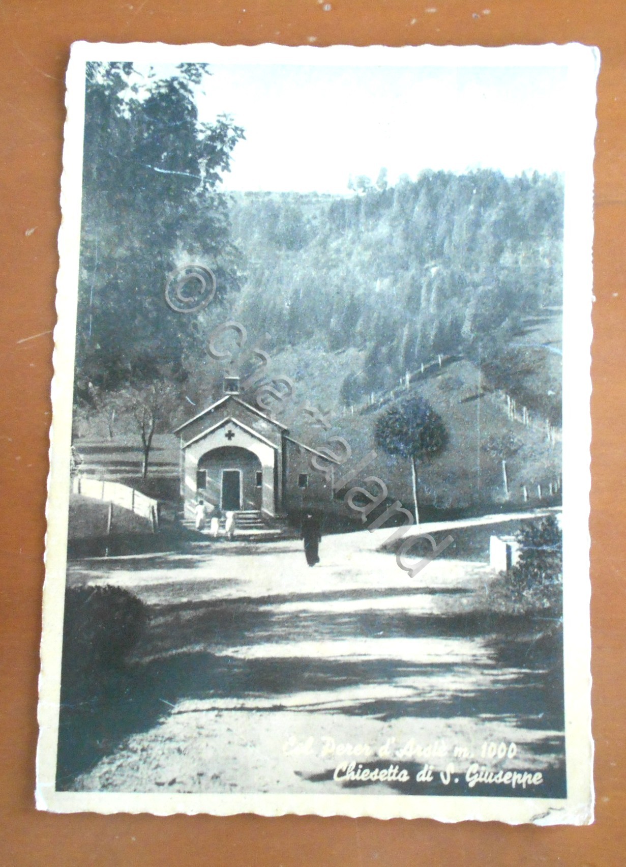Cartolina Col Perer D' Arsie' - Chiesetta di S. Giuseppe …